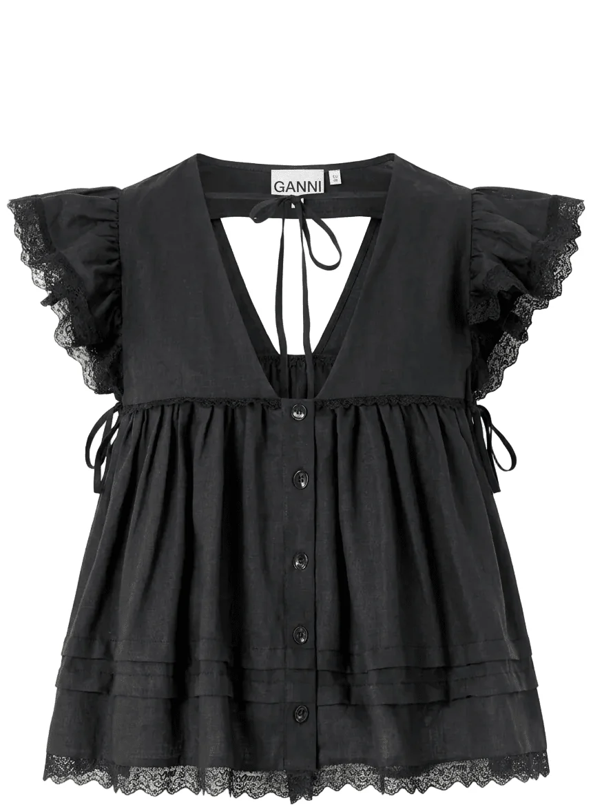 Angel Sleeve Blouse