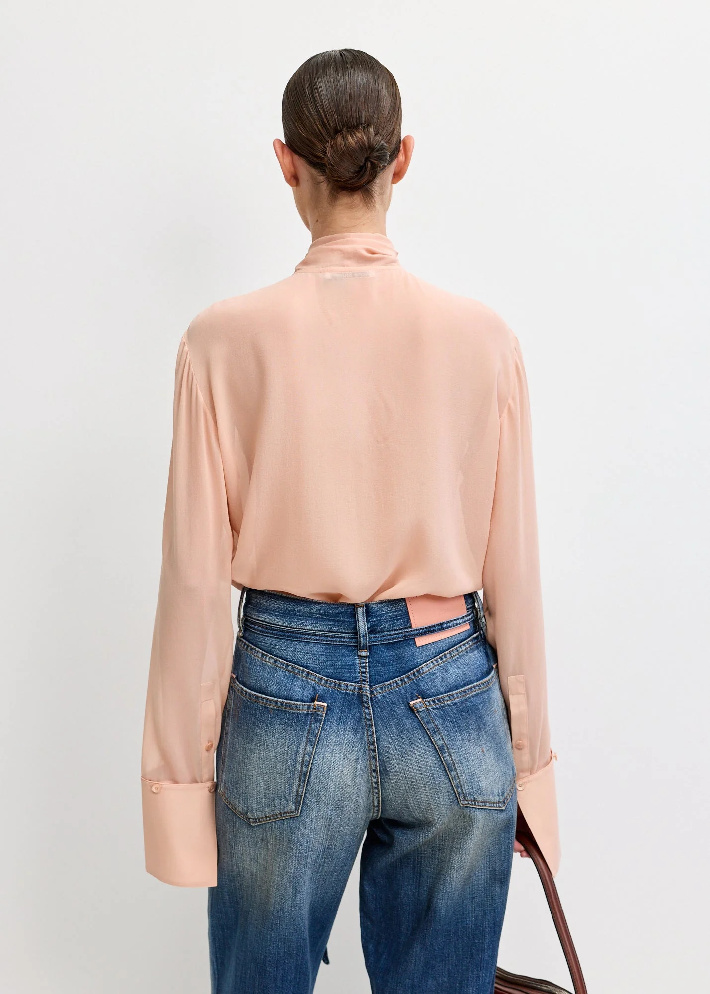 Blouse With Scarf - Image 4