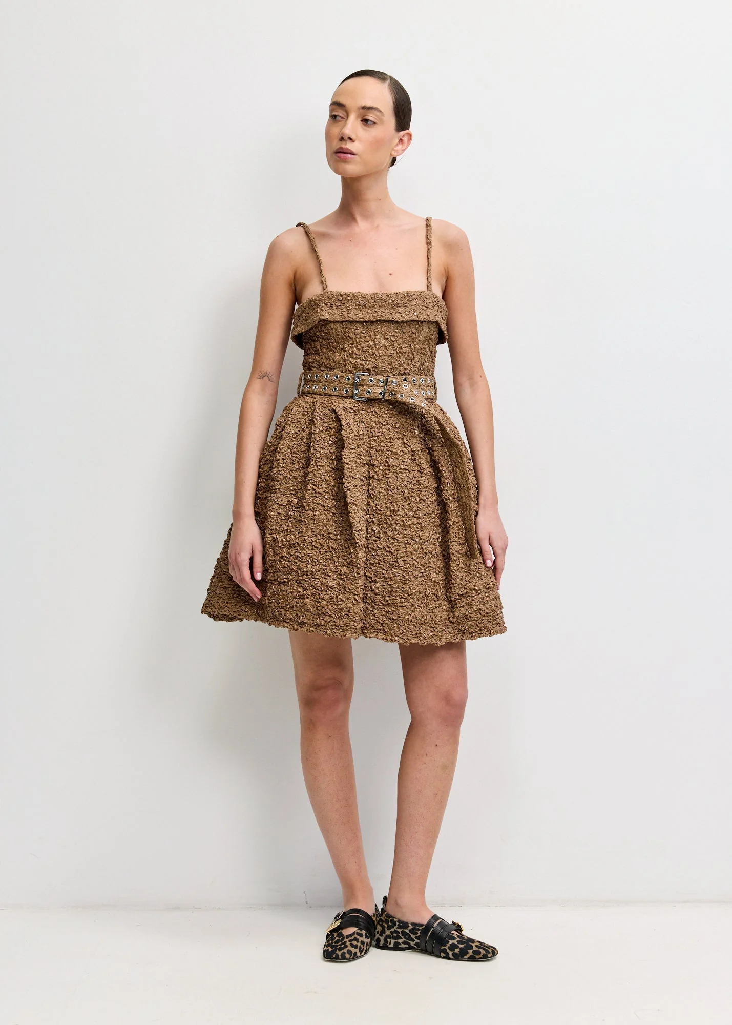 Bubble Mini Dress - Image 3