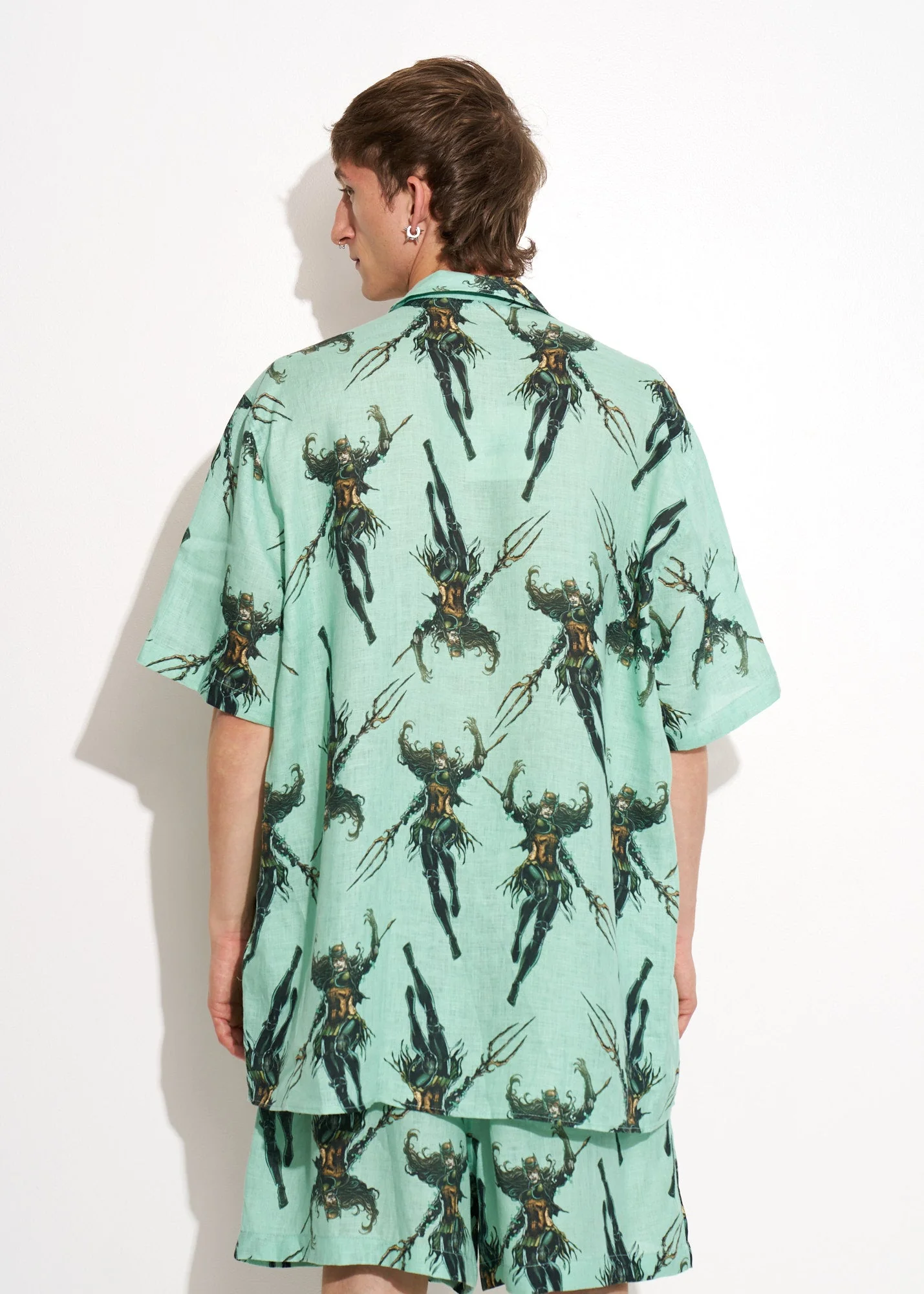 Button-Up Shirt Printed - Image 4