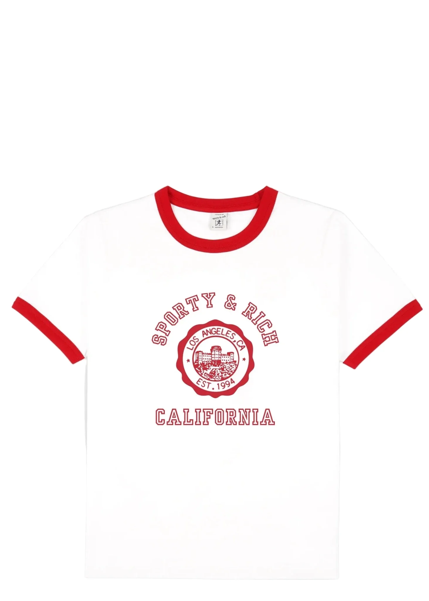 California Emblem Soft Ringer Tee