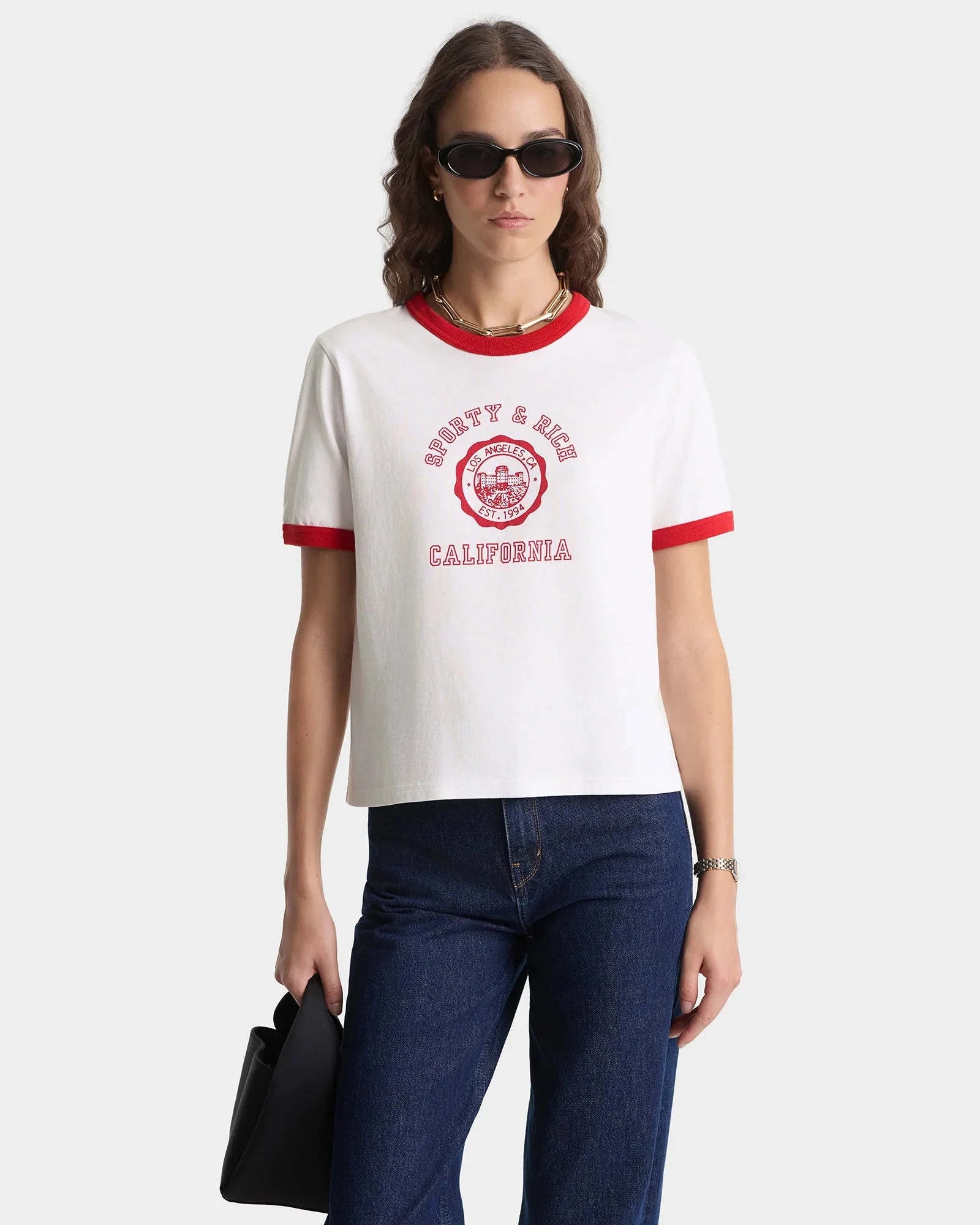 California Emblem Soft Ringer Tee - Image 2