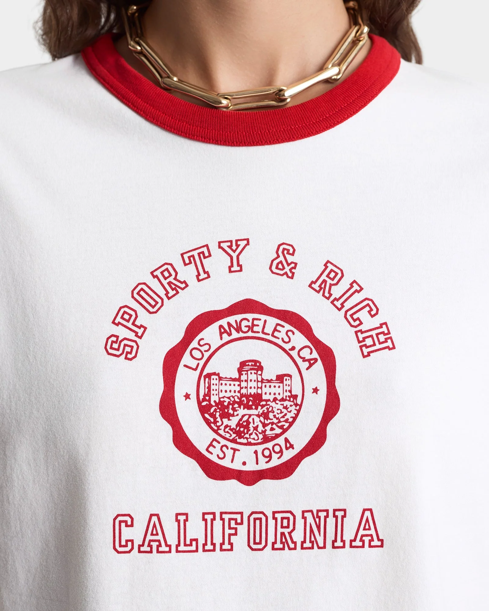 California Emblem Soft Ringer Tee - Image 3