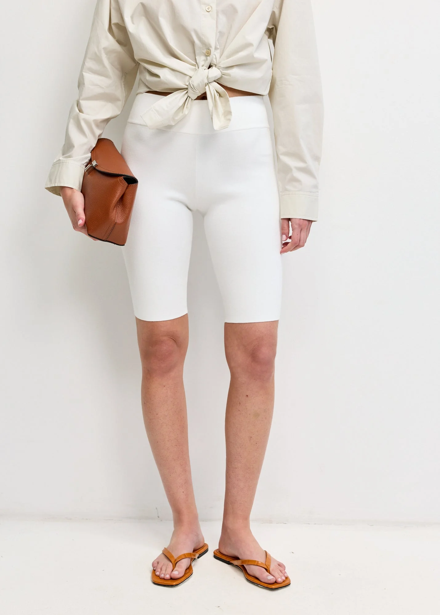 Capri Knit Shorts - Image 3