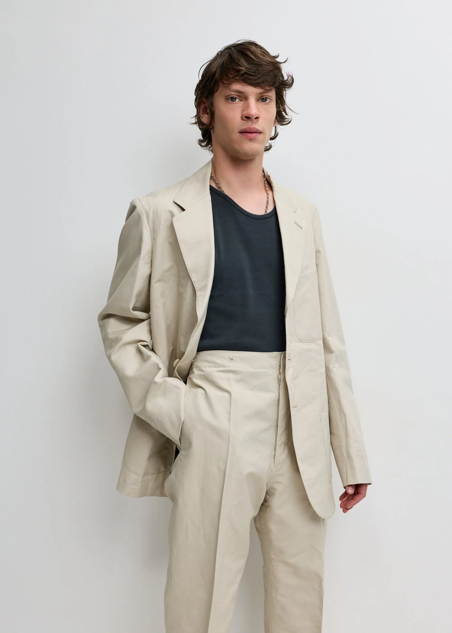 Cotton Silk Jacket - Image 2