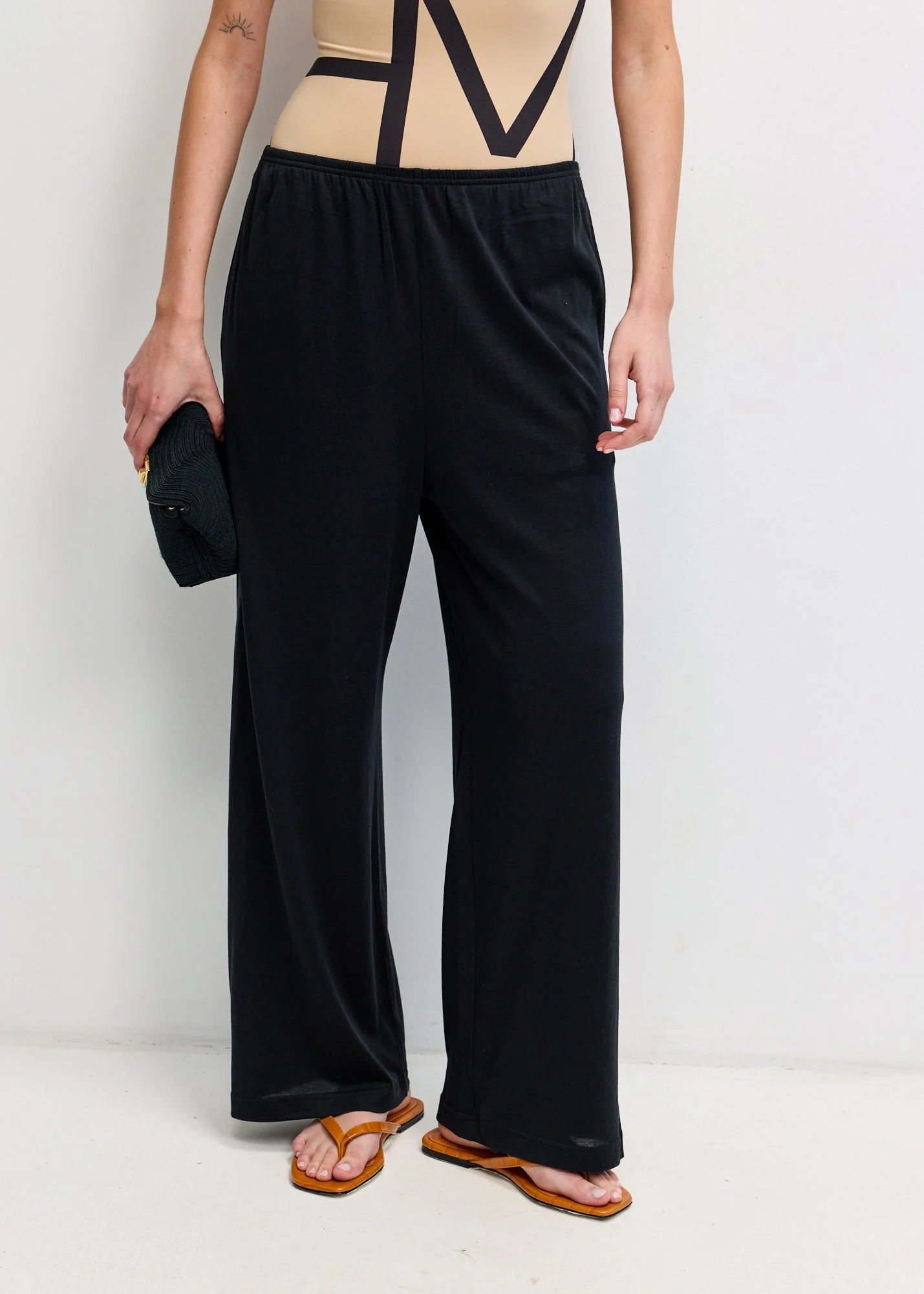 Cotton Silk Pj Bottoms - Image 3
