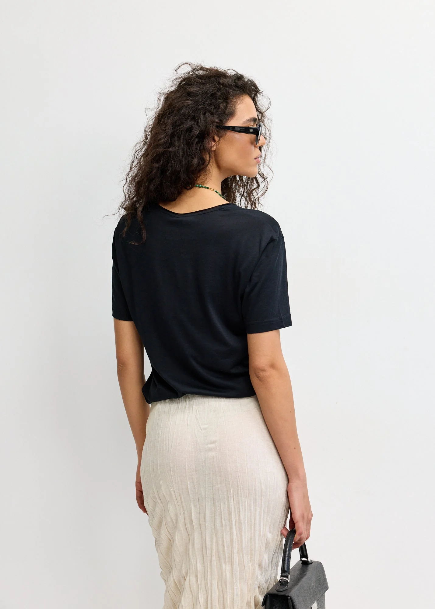 Cotton Silk Tee - Image 4