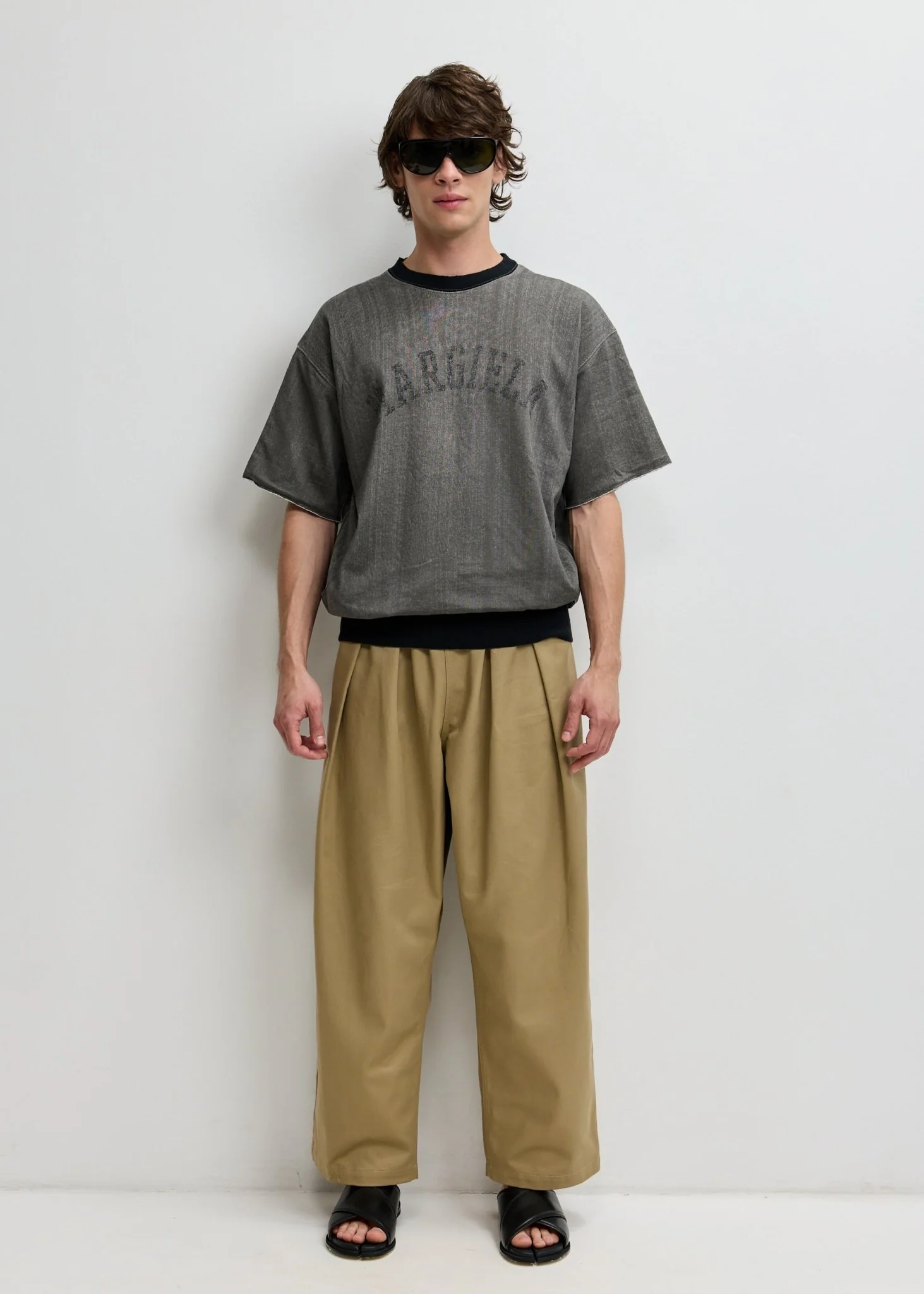 Dropped-Rise Cotton Trousers - Image 2