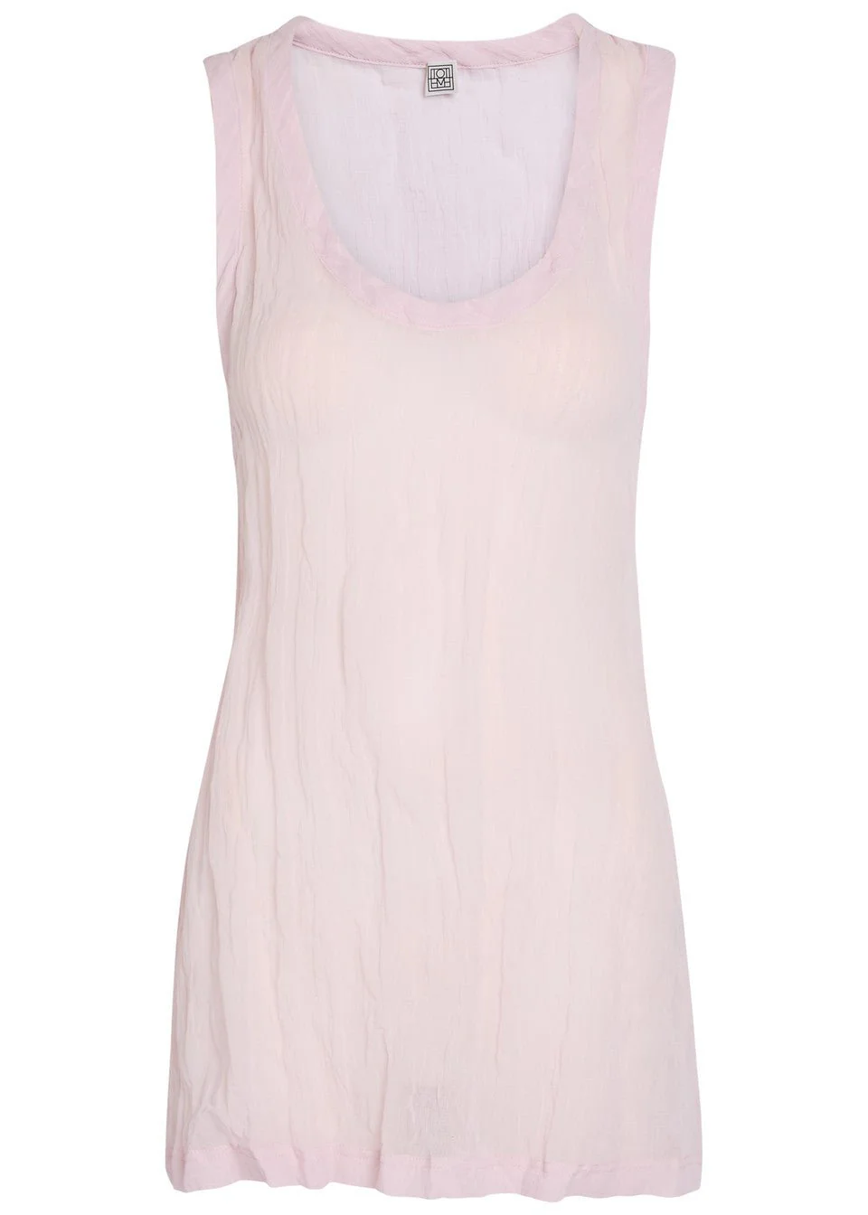 Crinkled Gauze Tank