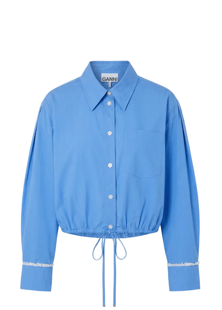 Cropped Bowling Shirt