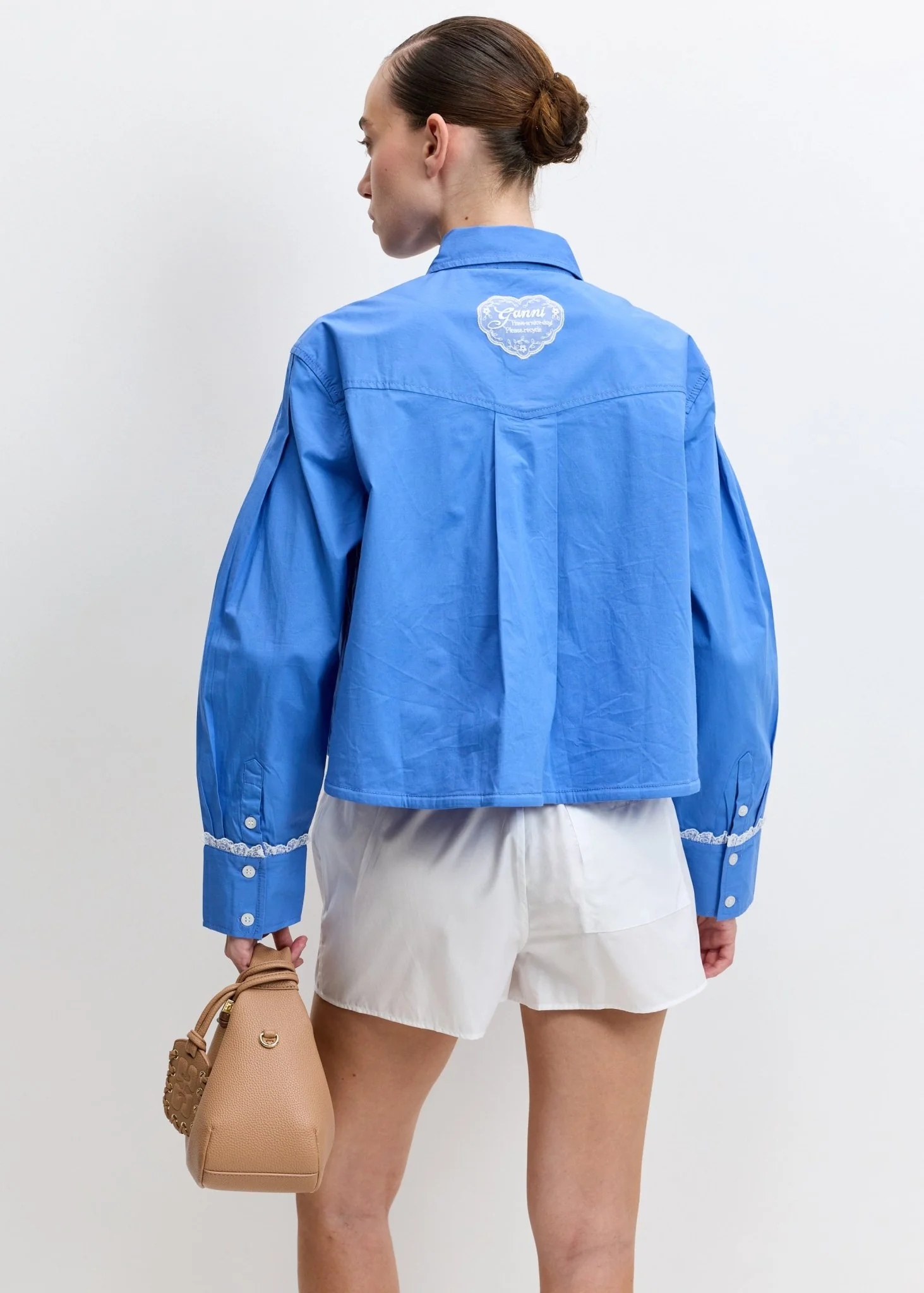 Cropped Bowling Shirt - Image 3