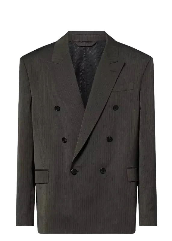 Double-Breasted Suit Jacket