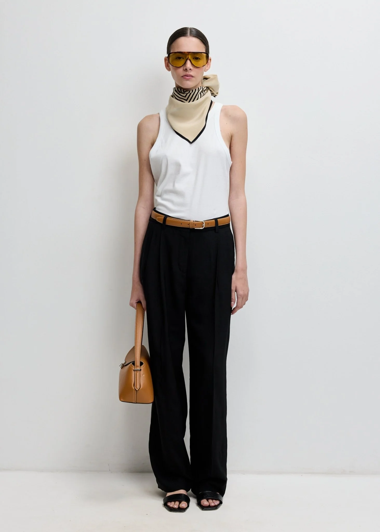 Double-Pleat Fluid Trousers - Image 2