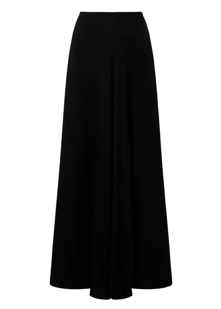 Flared Jersey Skirt