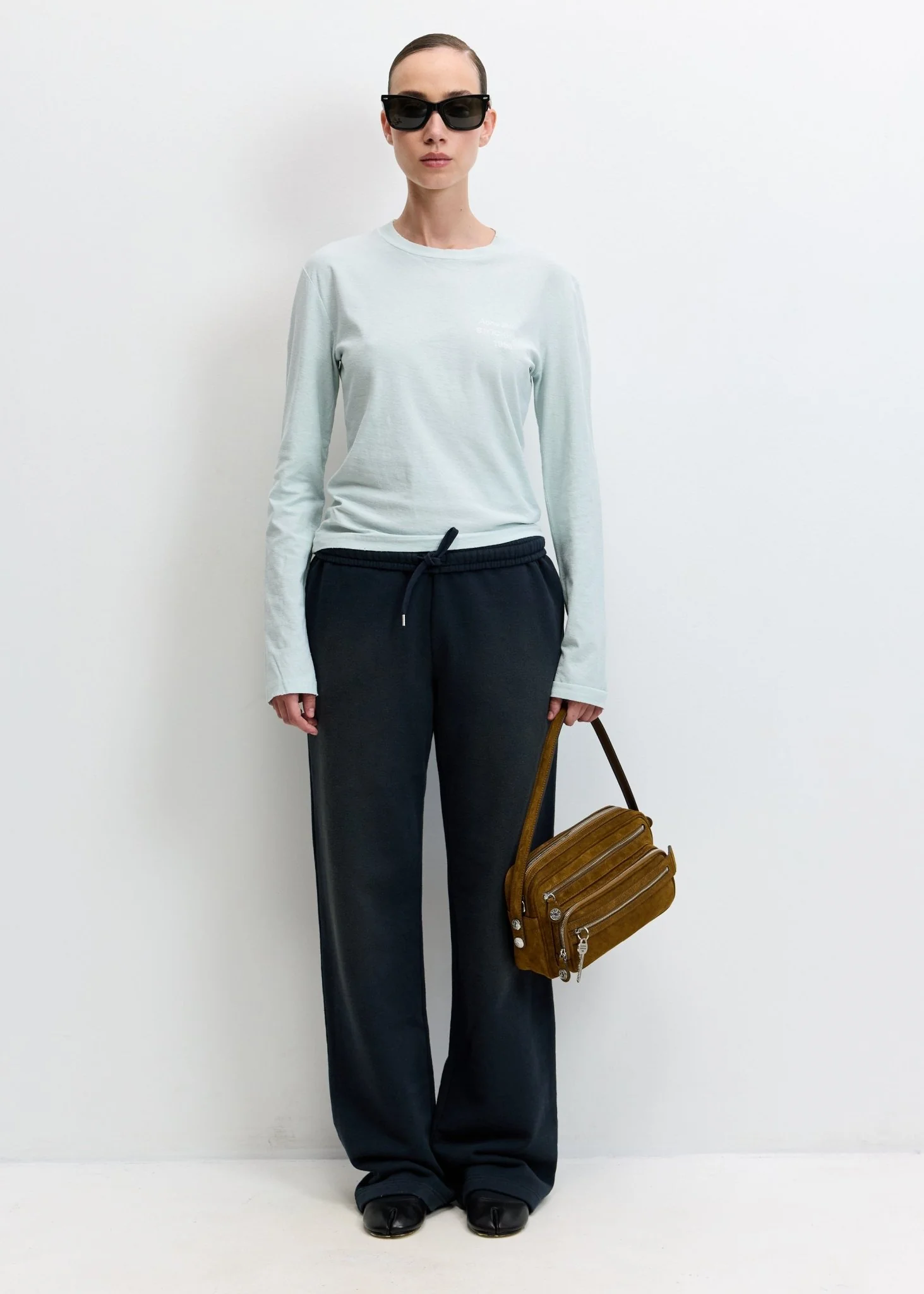 Fleece Trousers With Stamp Logo - Image 2