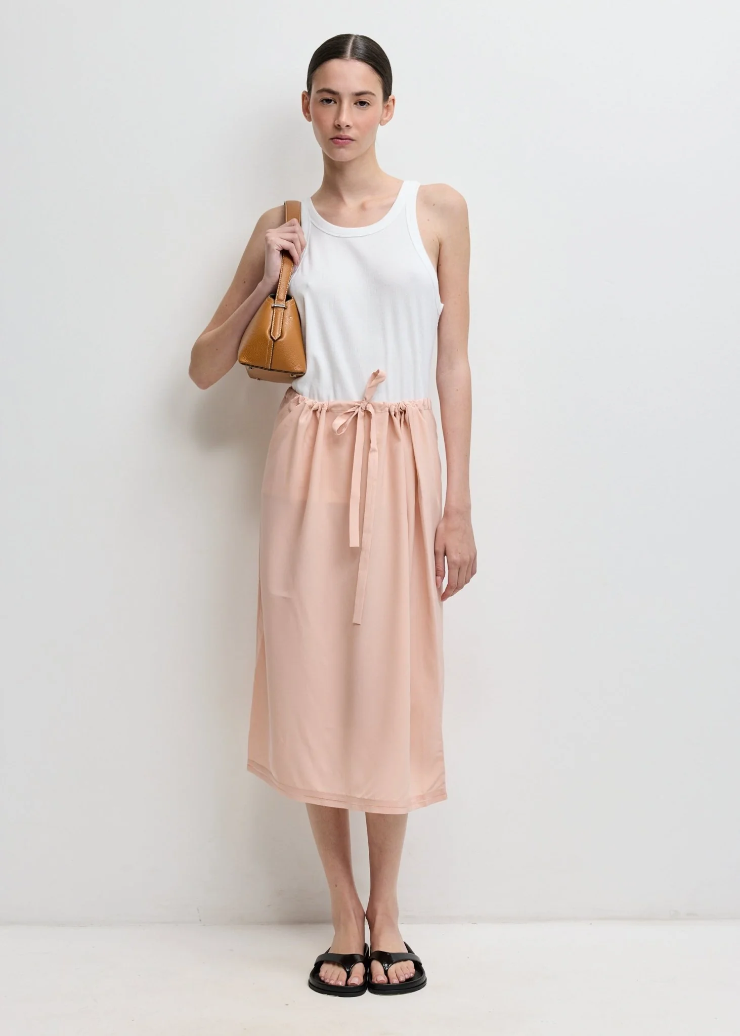 Fluid Silk Skirt - Image 2