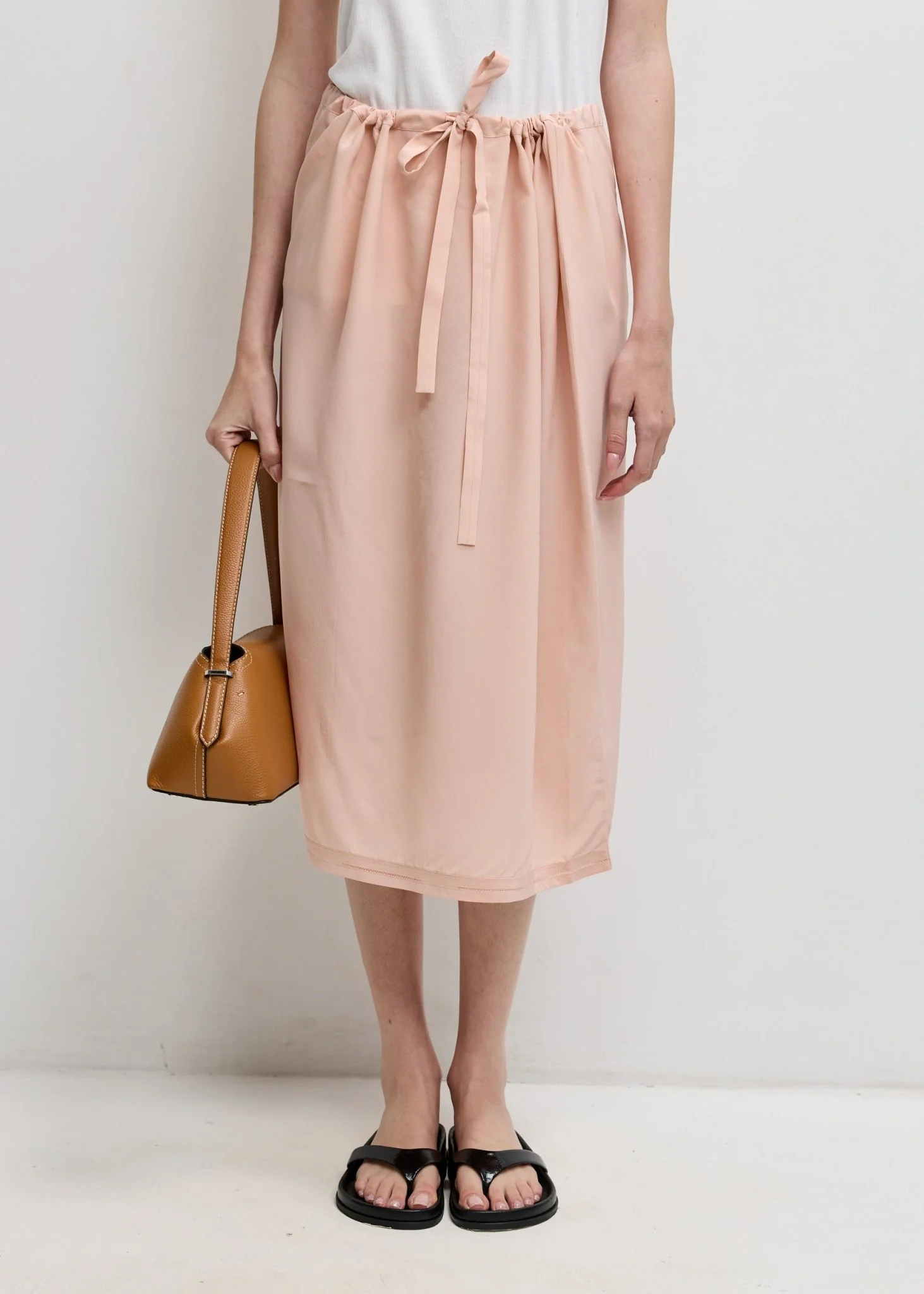 Fluid Silk Skirt - Image 3