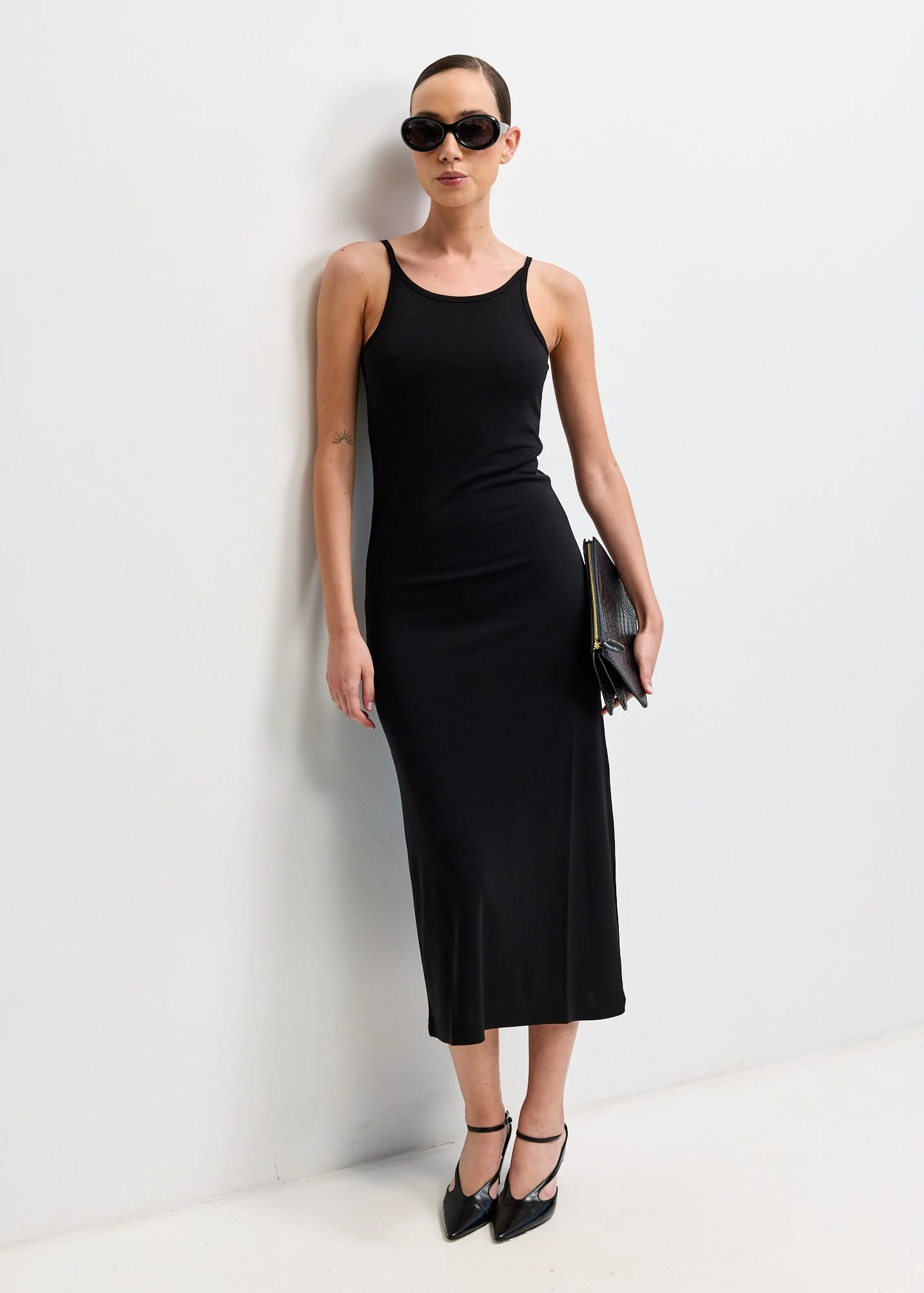 Fluid Slip Dress - Image 2