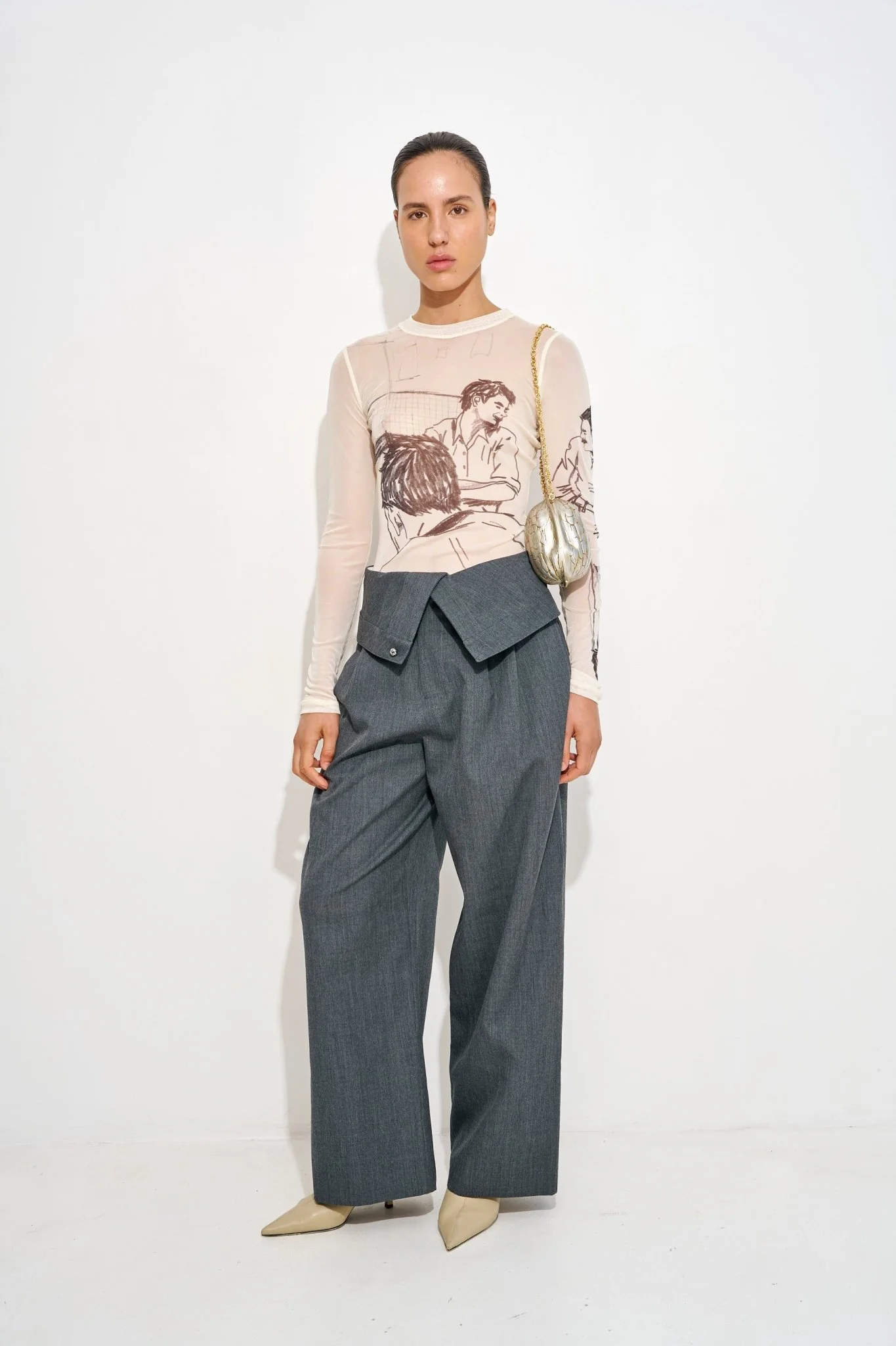Fold Over Trousers - Image 2