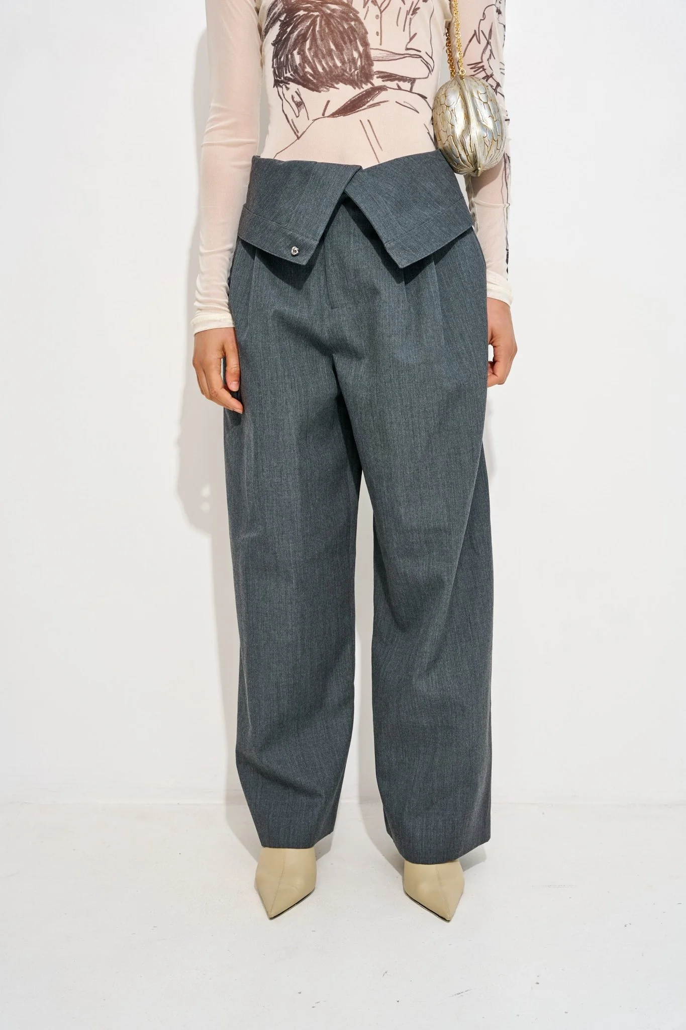 Fold Over Trousers - Image 3