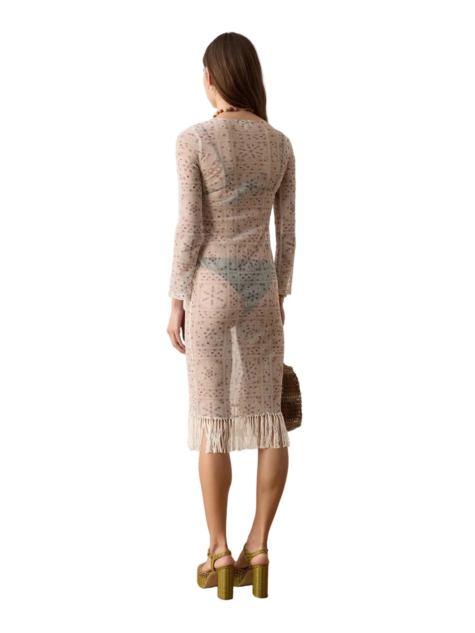 Folkora Long Sleeve Dress W - Image 3