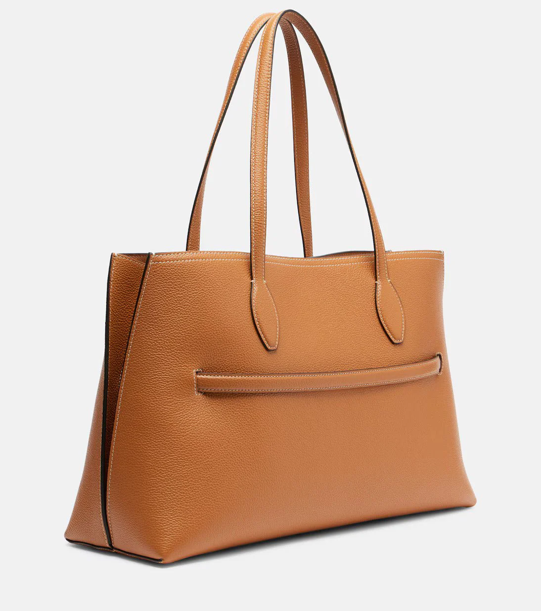 Grained-Leather Lounge Tote - Image 3