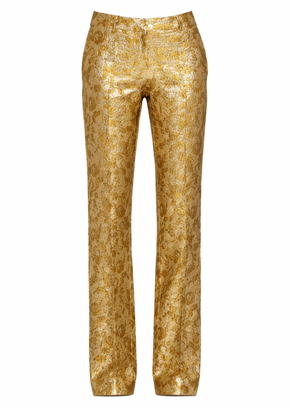 Jacquard Gold Trousers