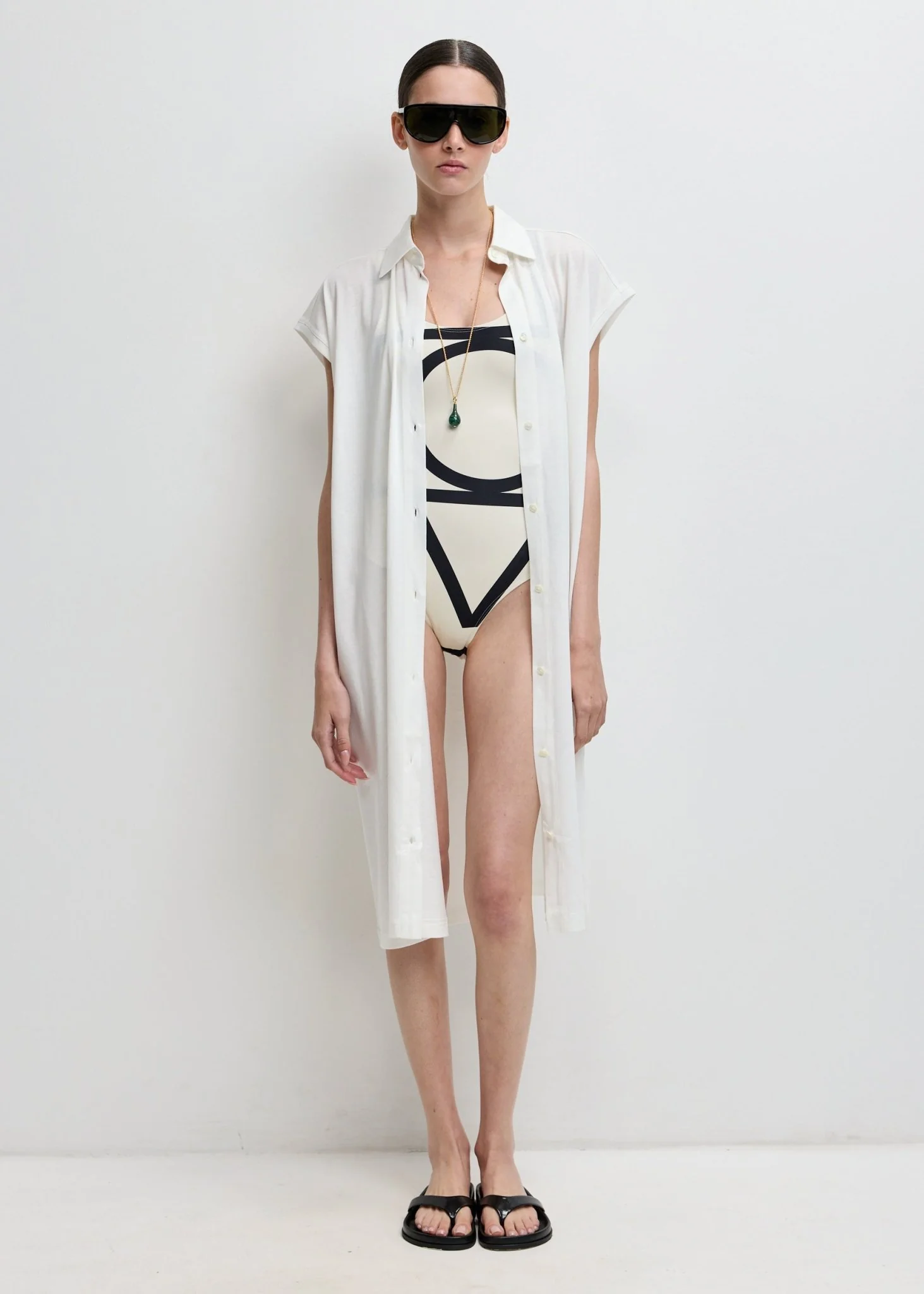 Jersey Shirtdress - Image 2