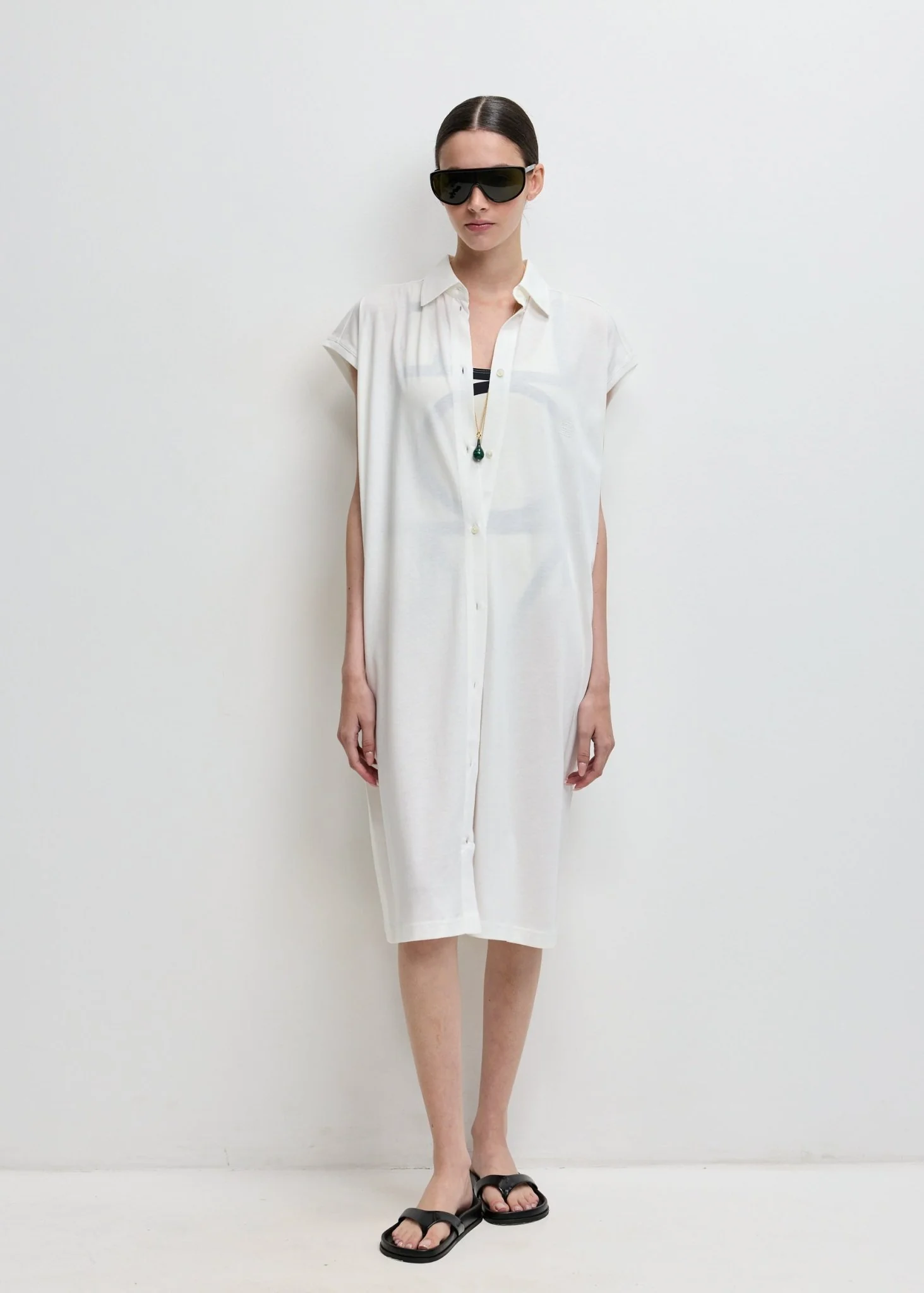 Jersey Shirtdress - Image 4