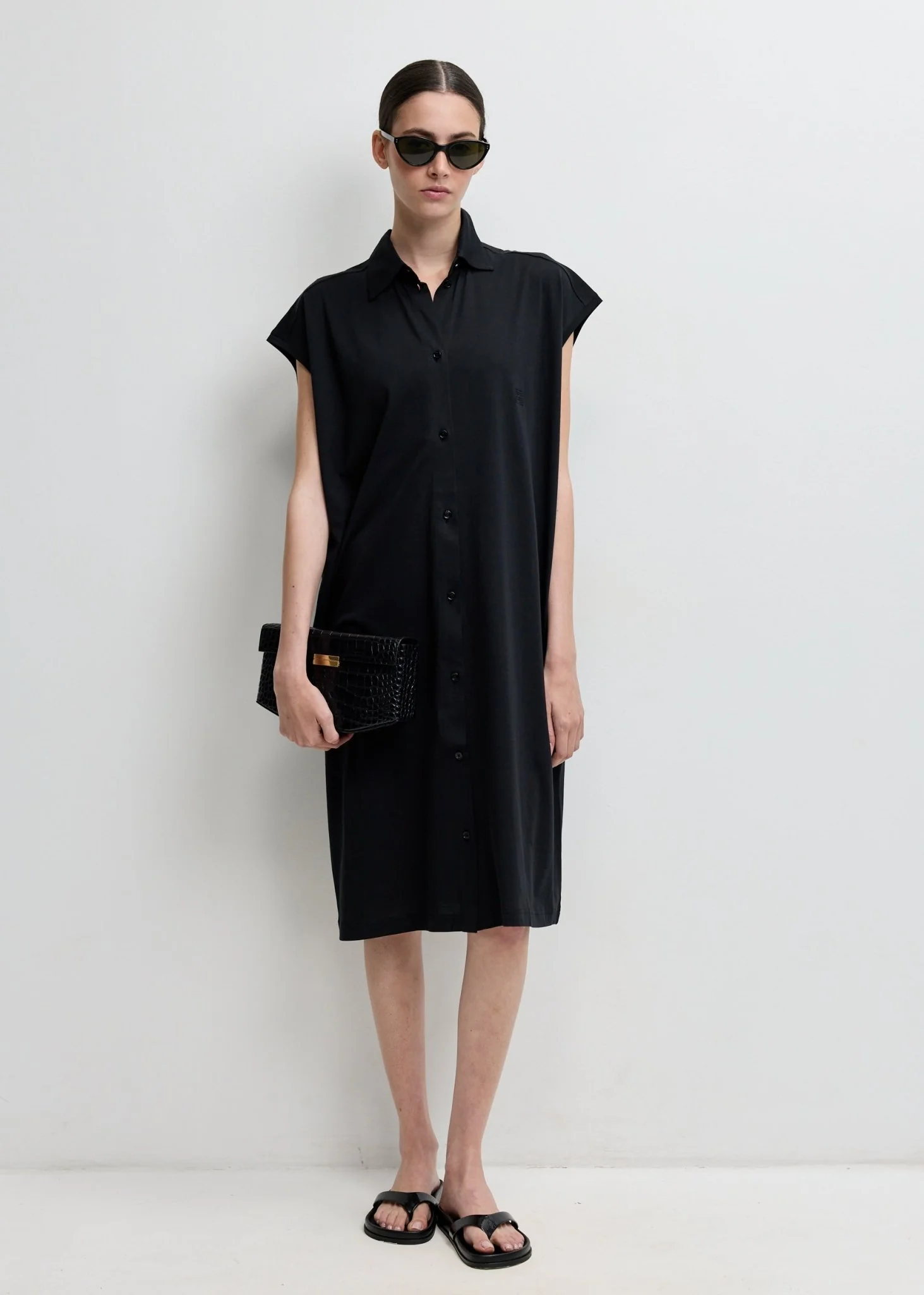Jersey Shirtdress - Image 2