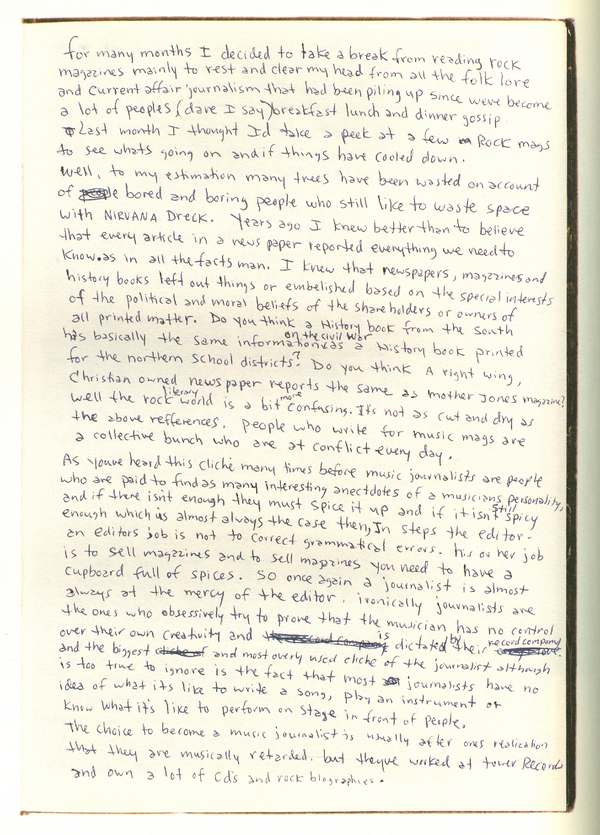 Journals by Kurt Cobain - Image 4