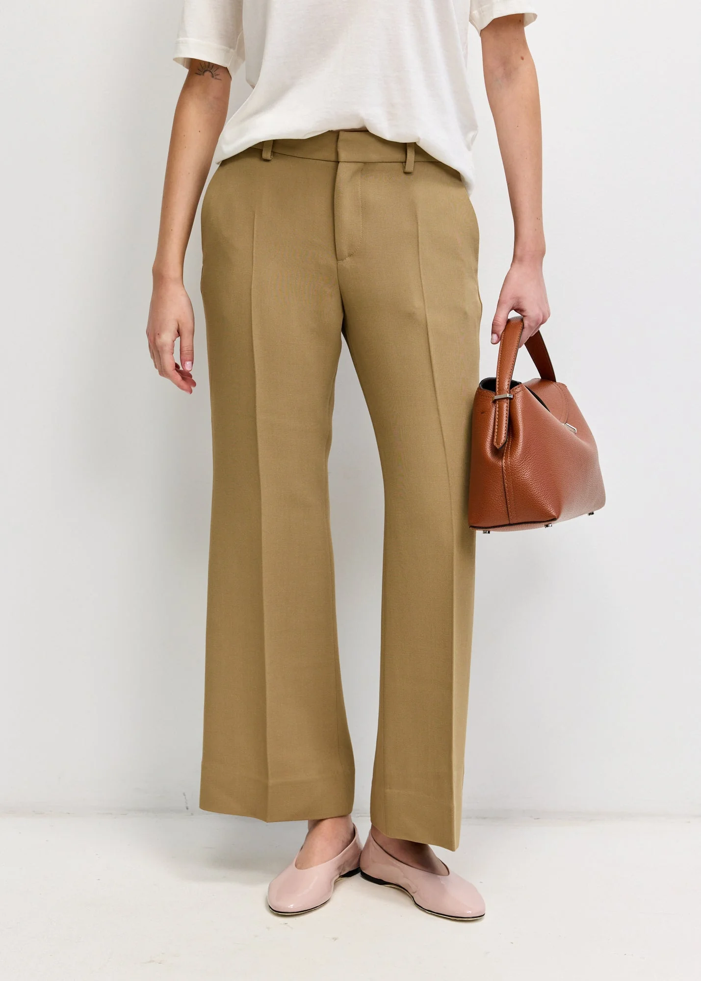 Kick Flare Trousers - Image 3