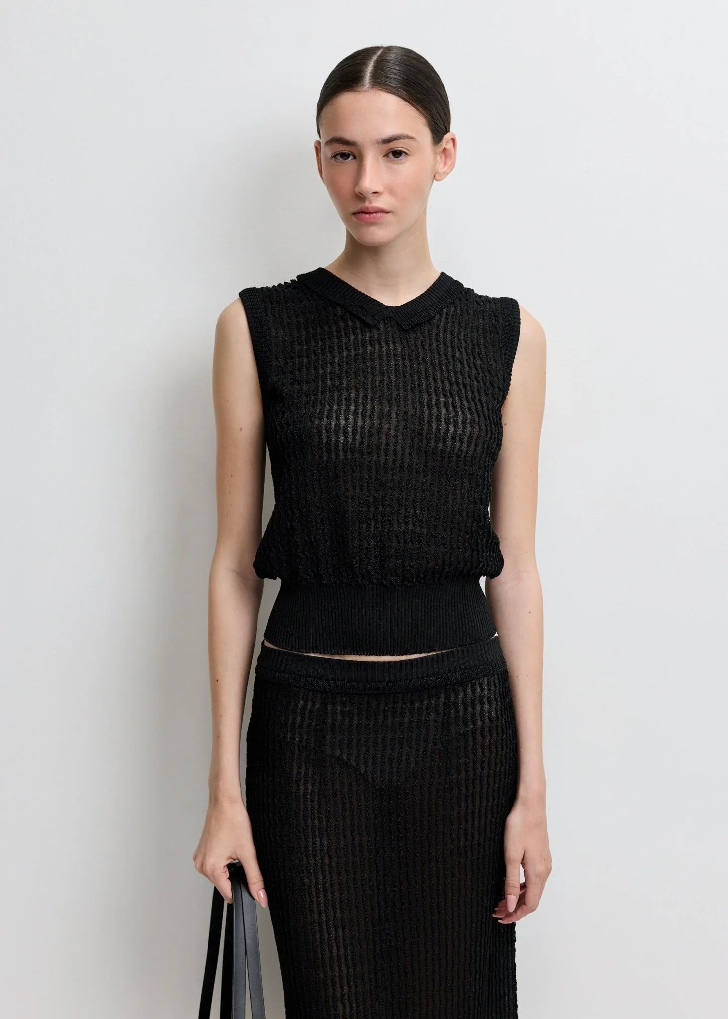 Knit Sleeveless Top - Image 2
