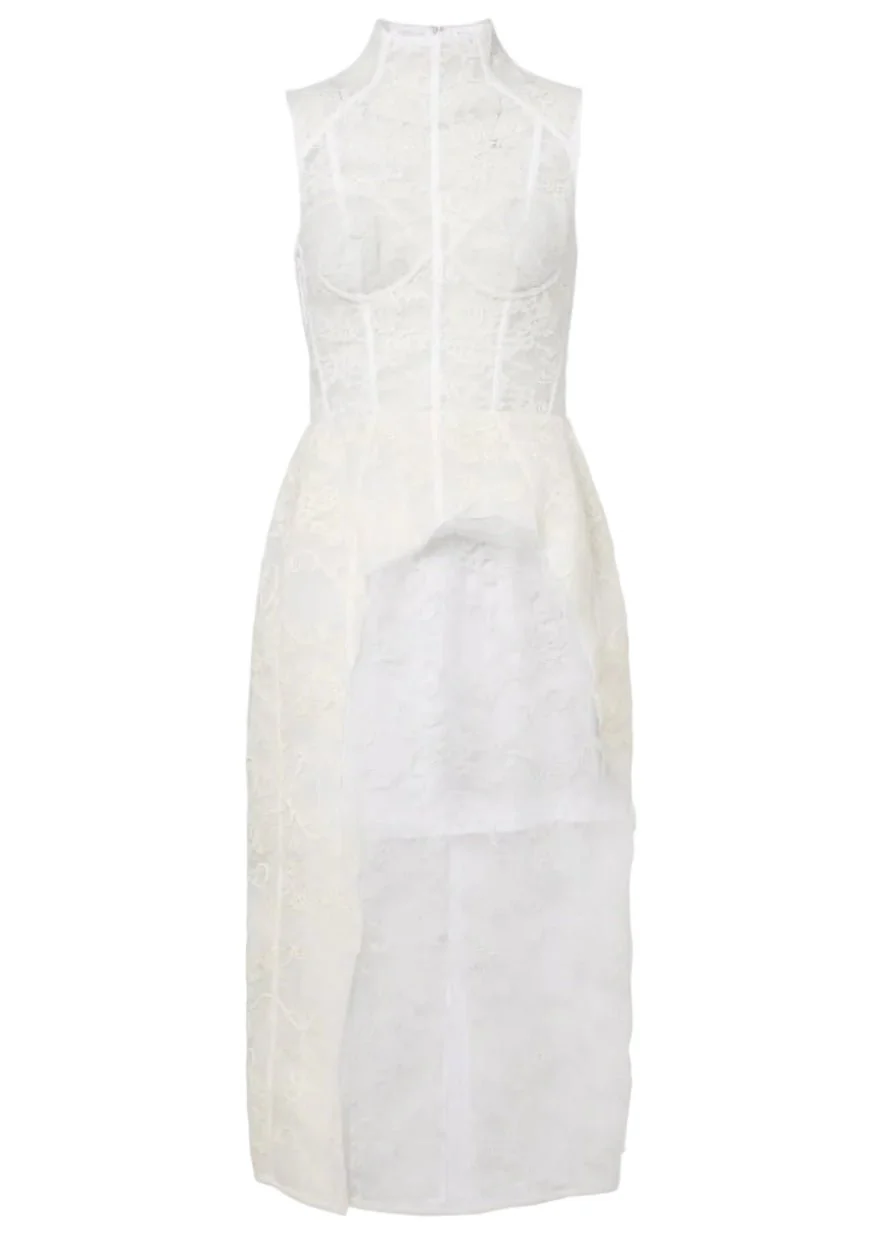 Lace corset dress