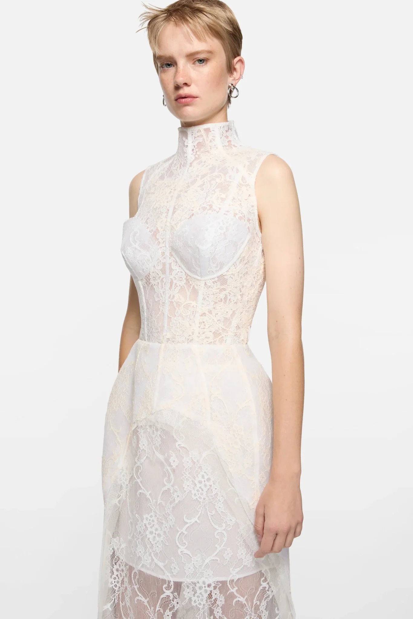 Lace corset dress - Image 4