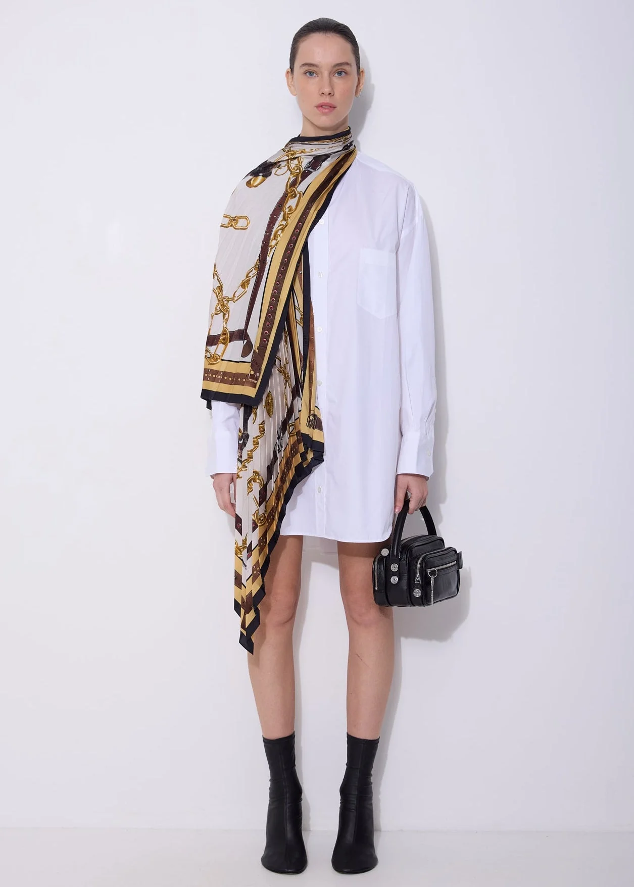 Layered Shirt Dress - Image 2