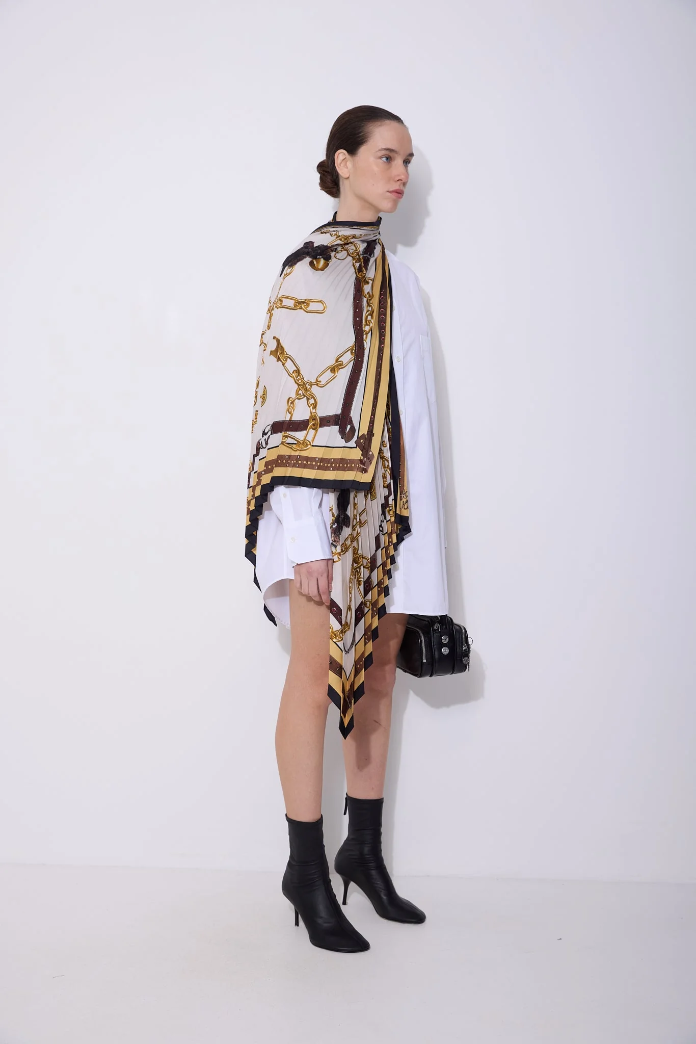 Layered Shirt Dress - Image 3