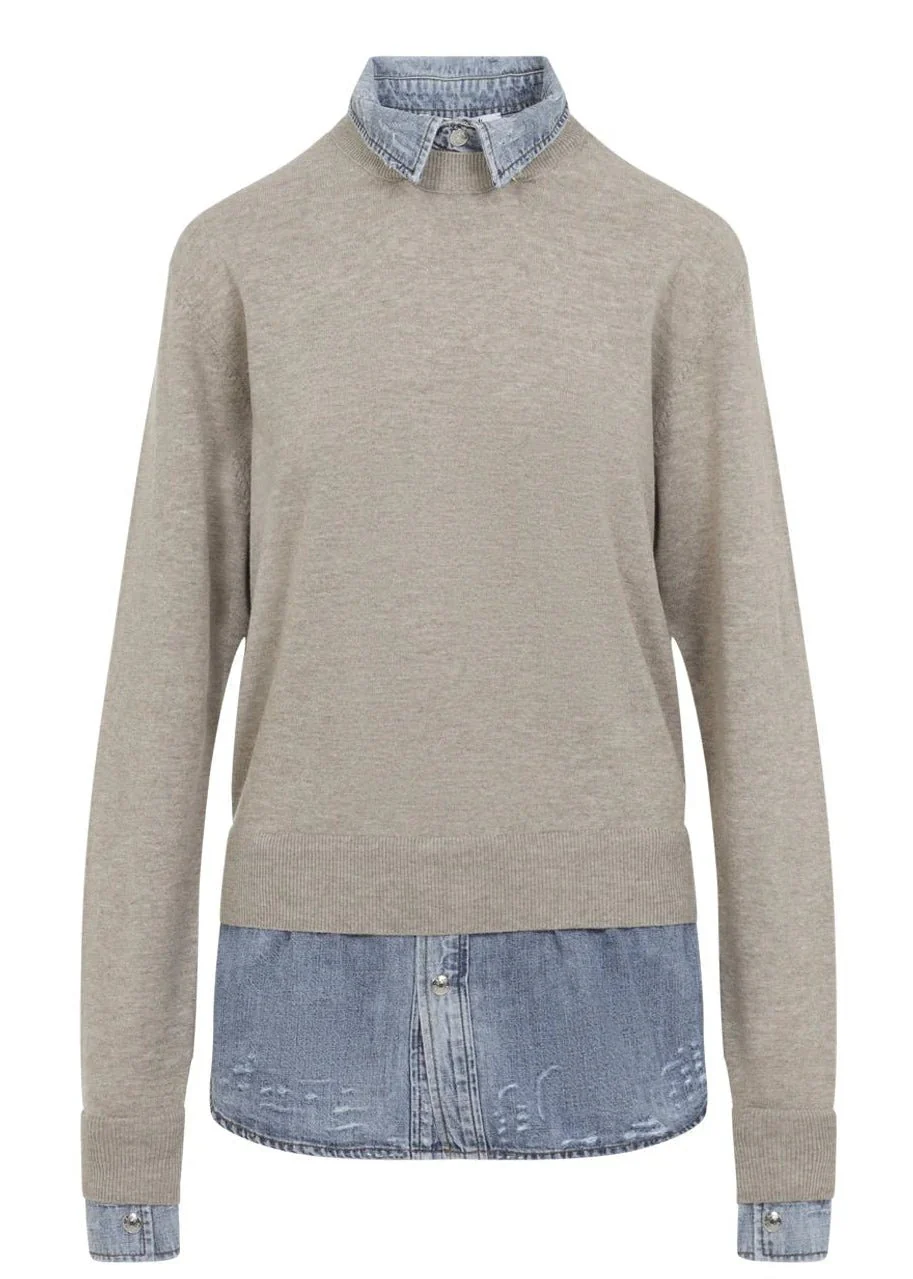 Layered Wool Knit