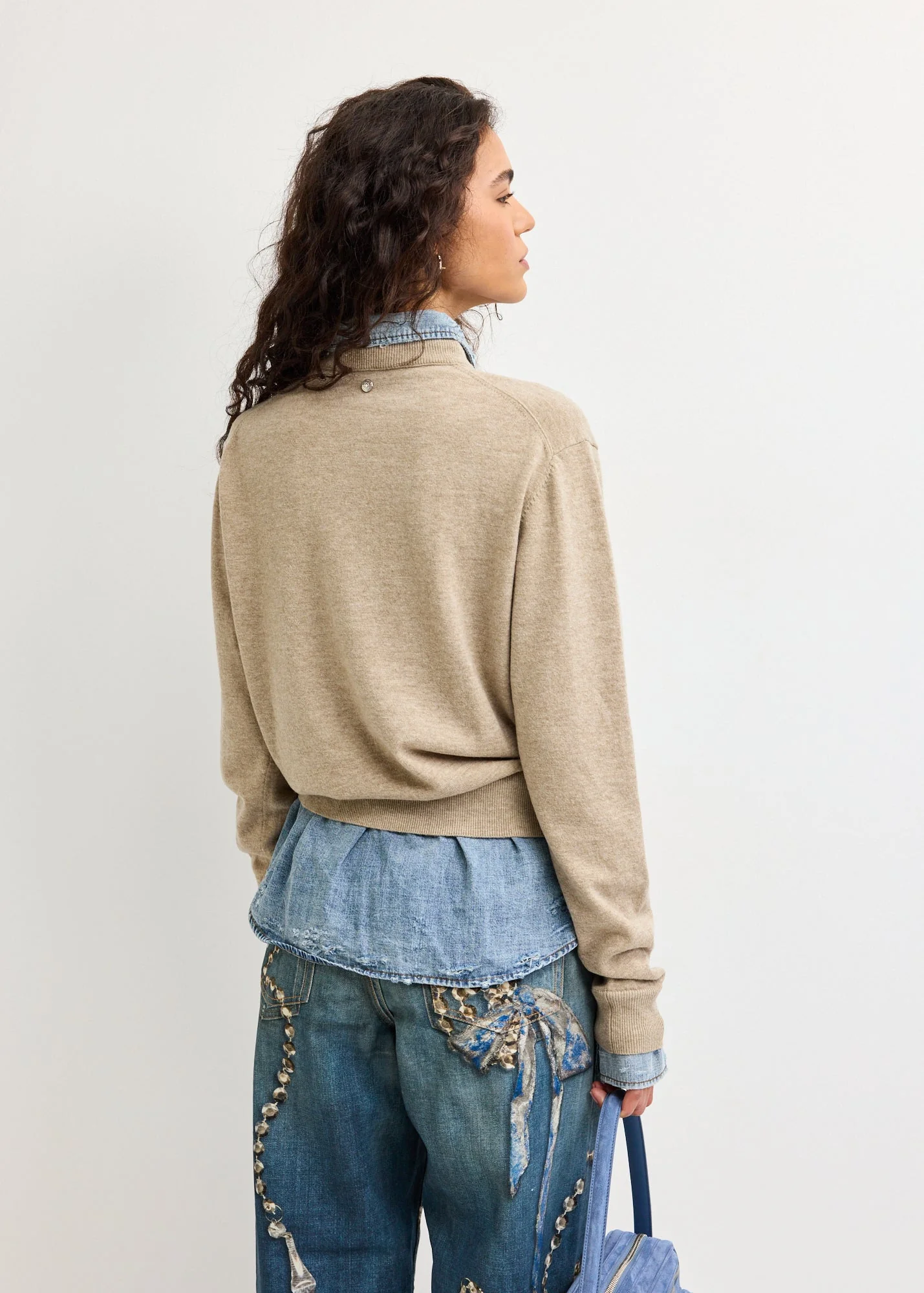 Layered Wool Knit - Image 4