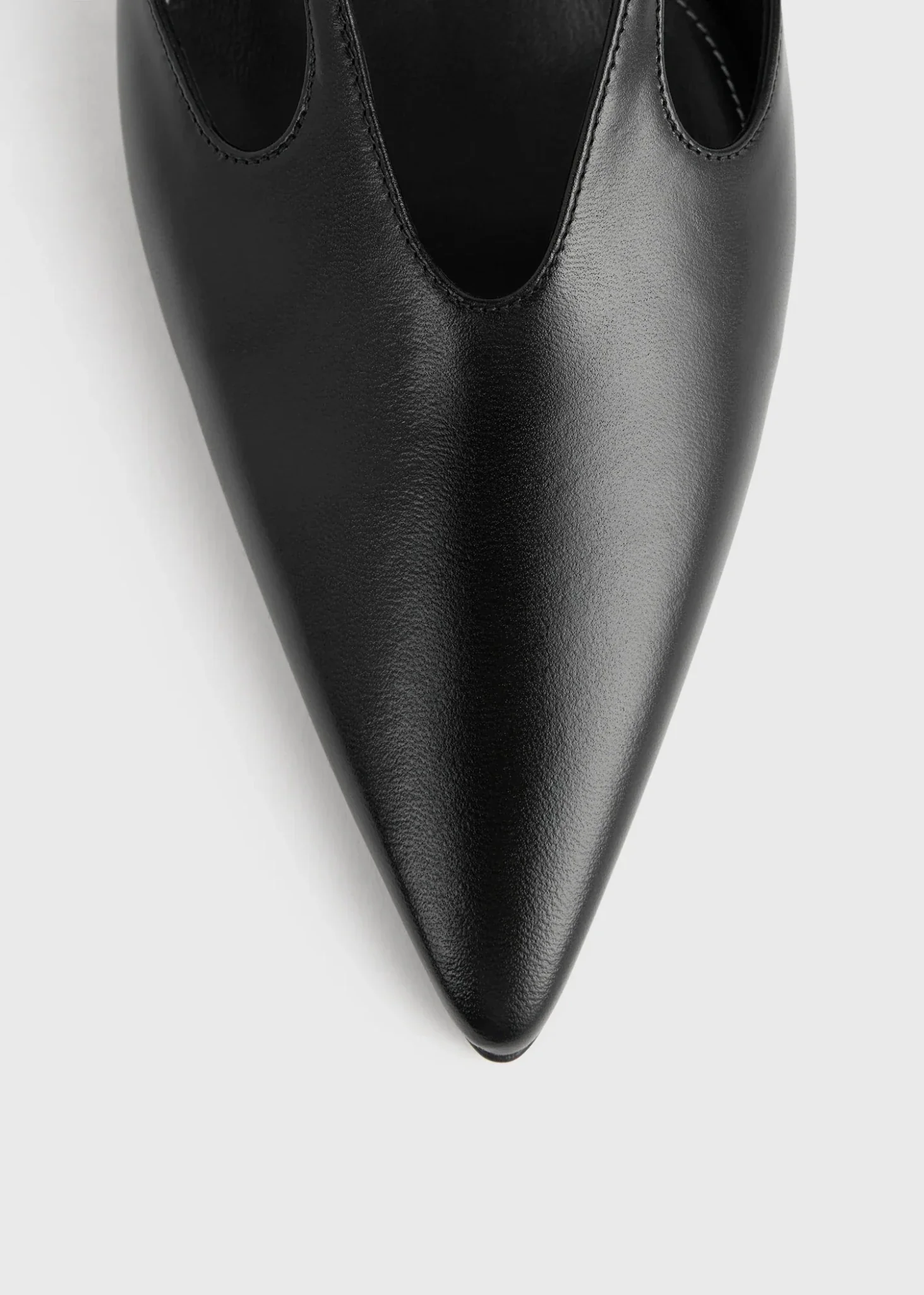 Leather Stiletto Pumps - Image 7