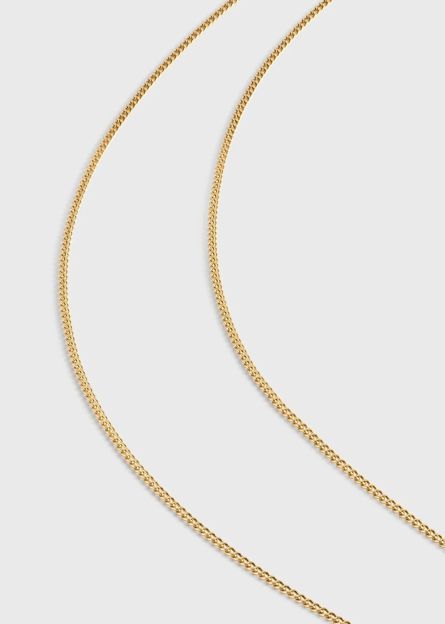 Long Faux Pearl Necklace - Image 3