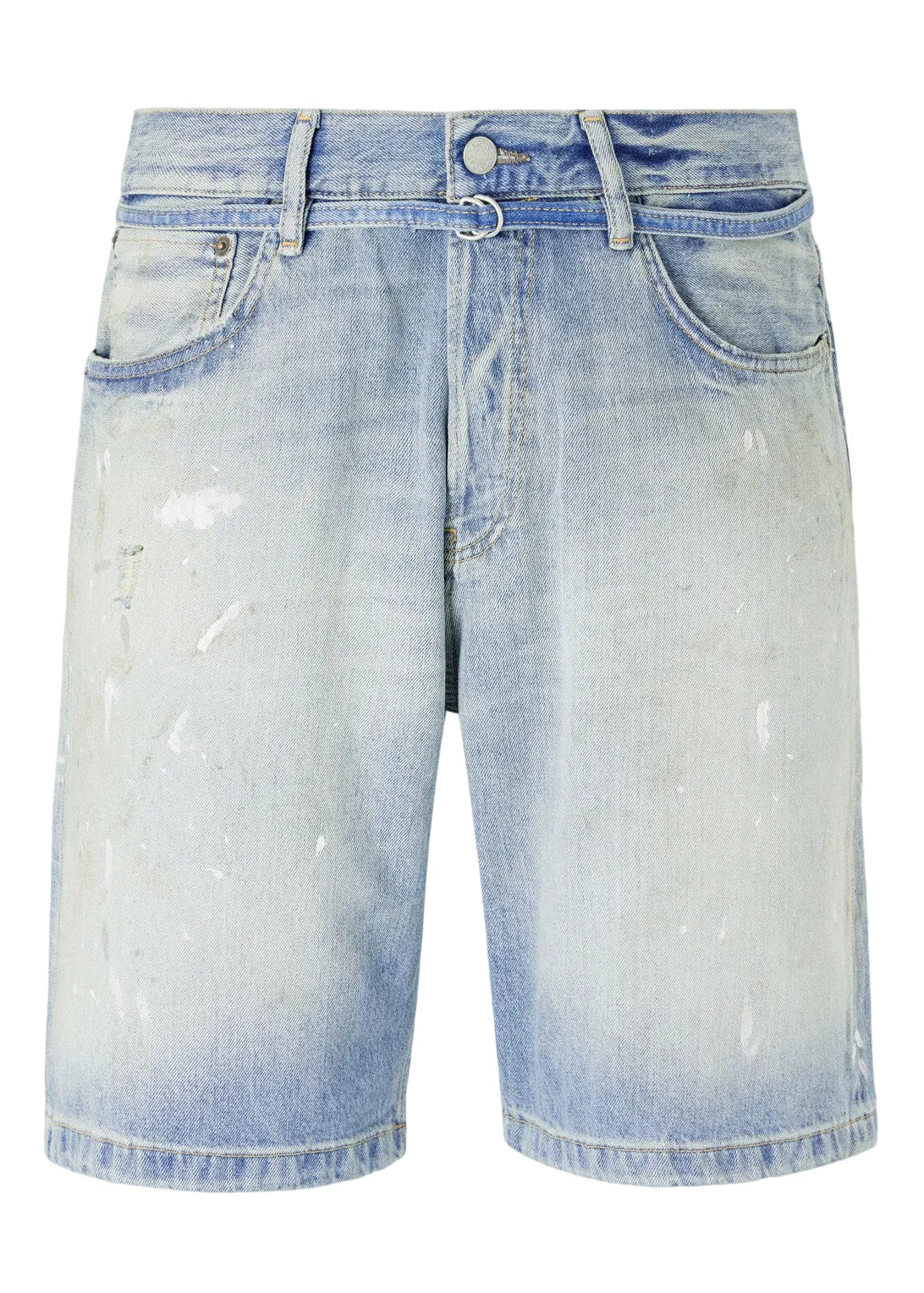 Loose Fit Denim Shorts