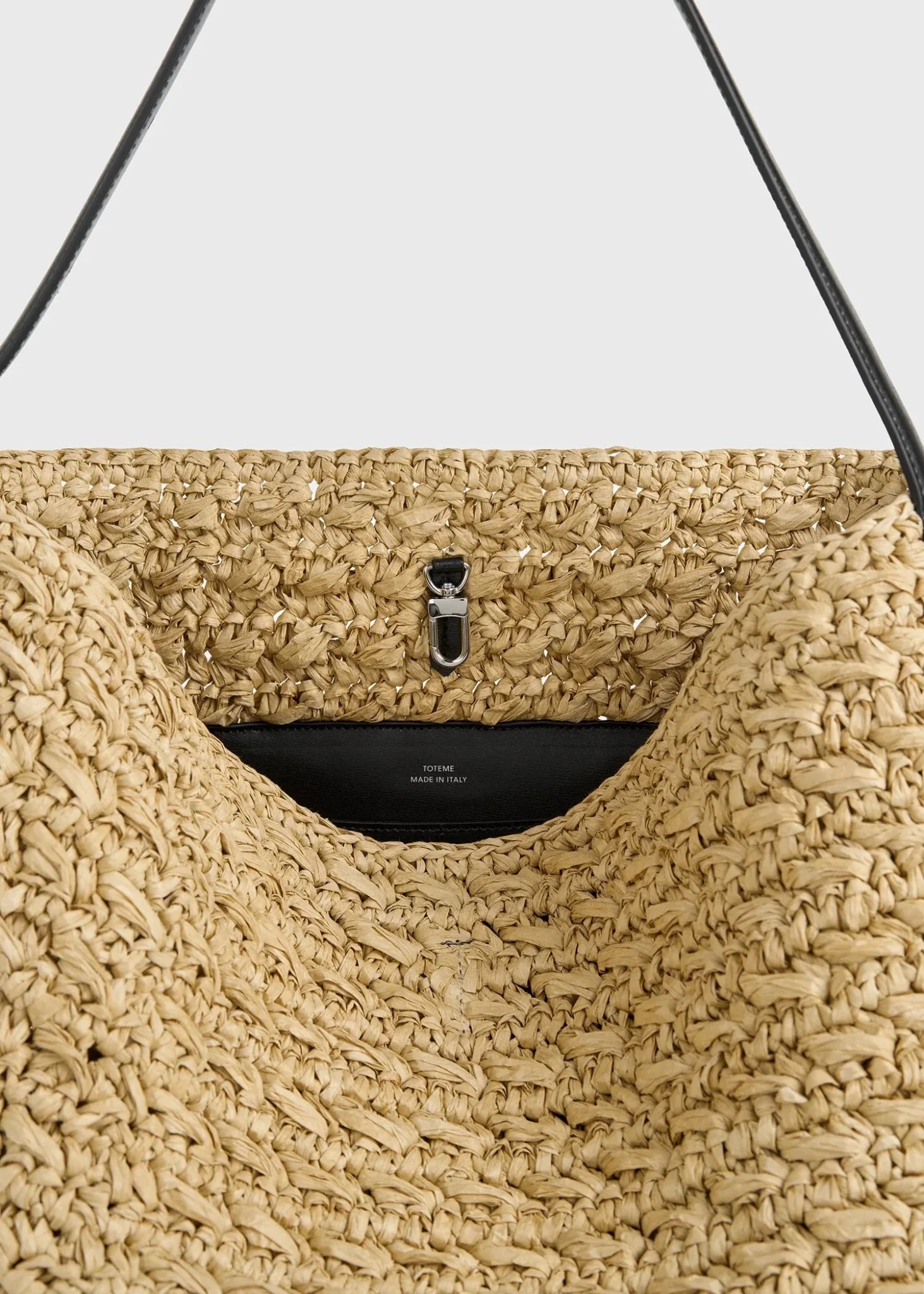 Medium Belted Paper Tote - Image 5