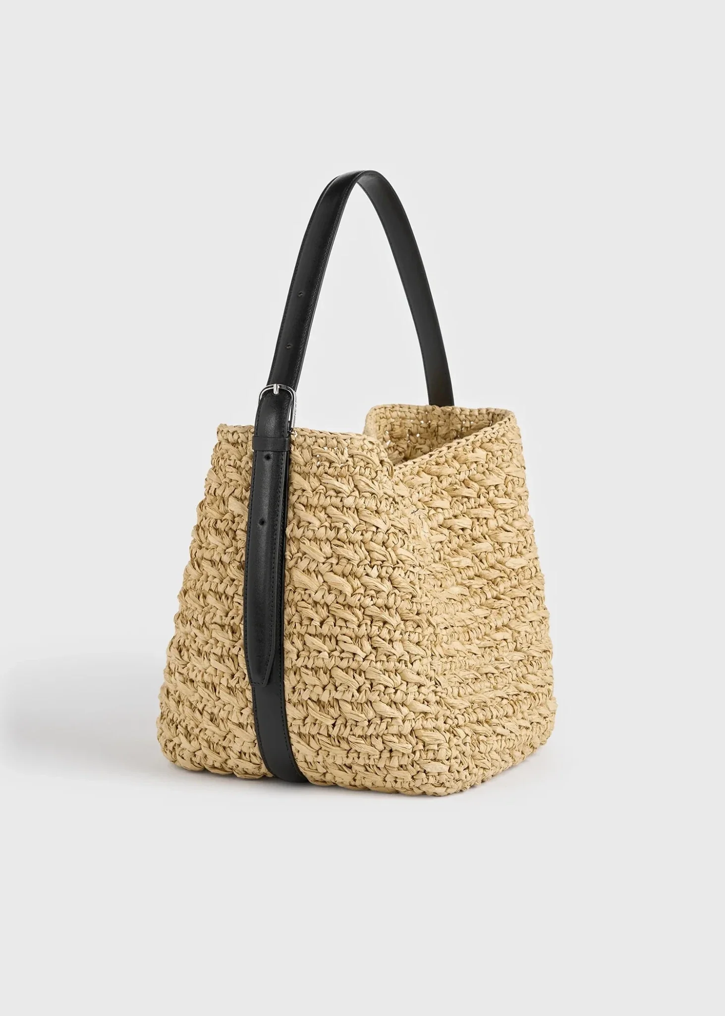Medium Belted Paper Tote - Image 6