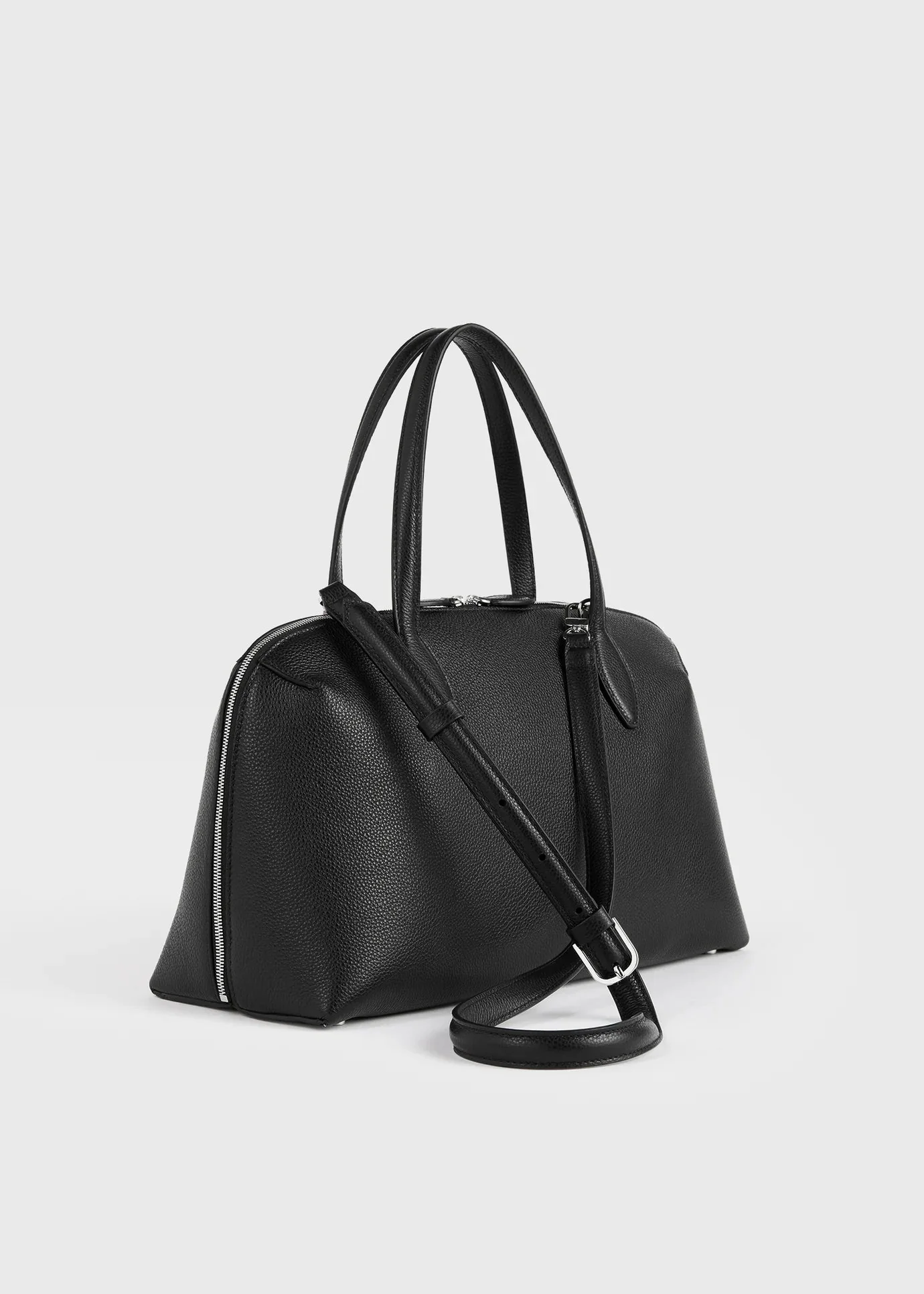 Medium Grained-Leather Day Tote - Image 3