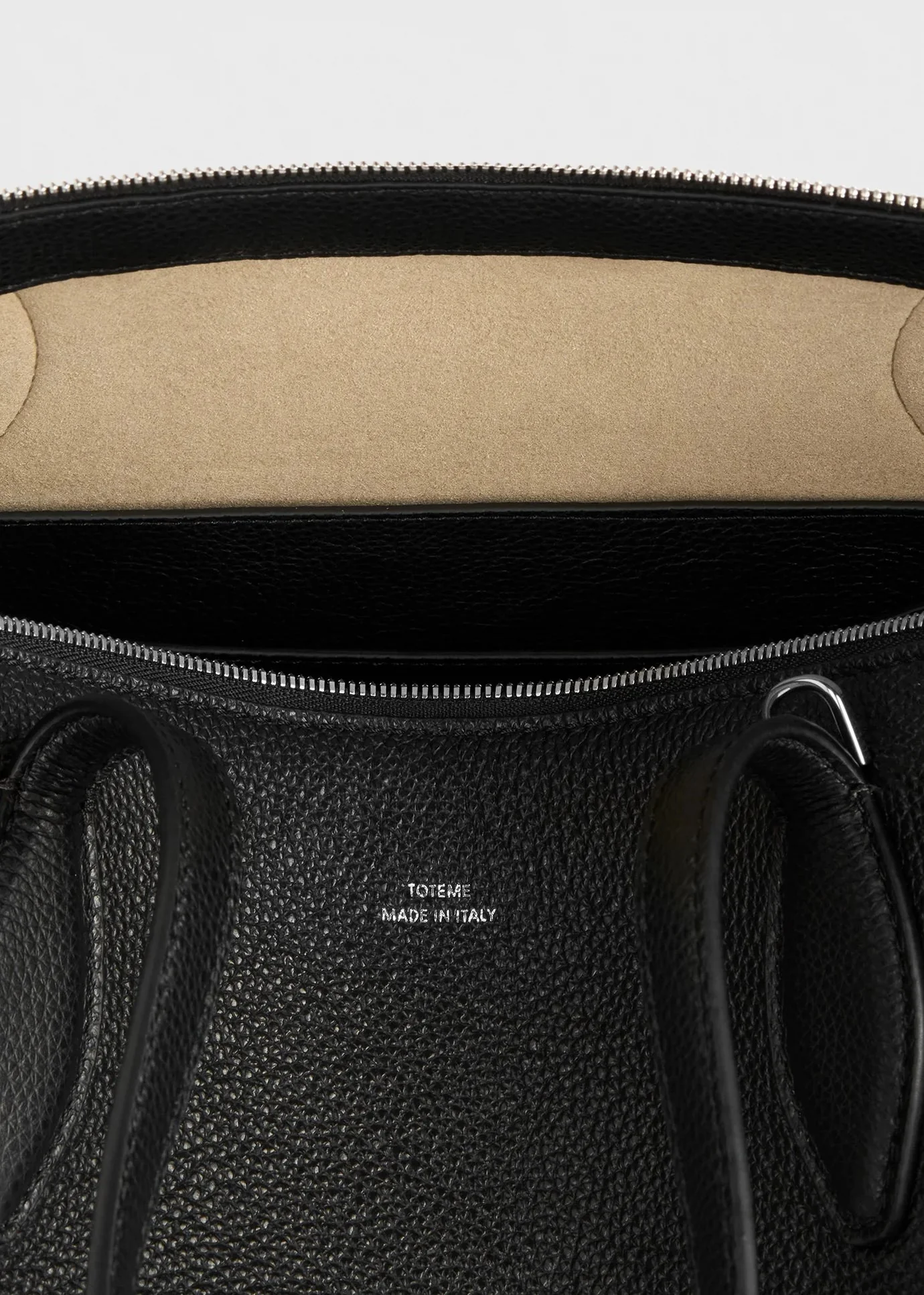 Medium Grained-Leather Day Tote - Image 6