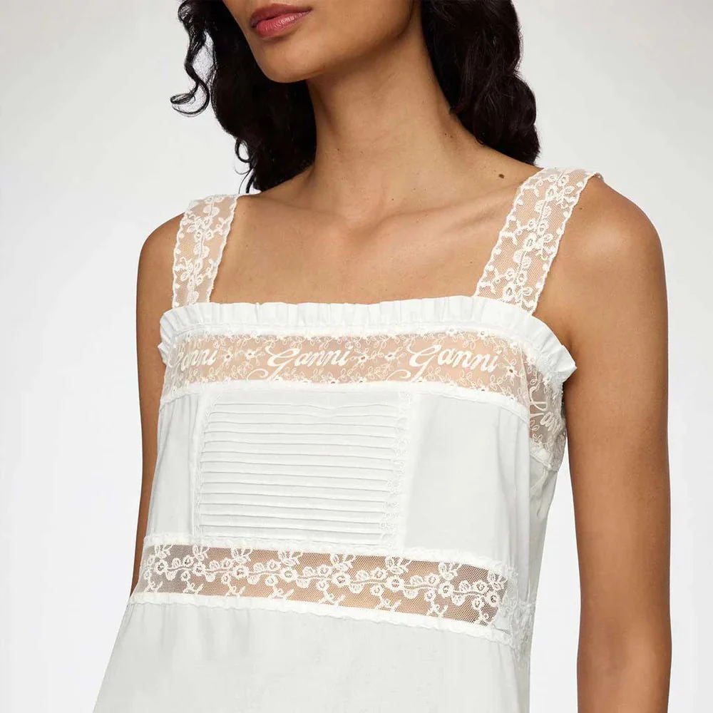 Mini Lace Slip Dress - Image 2