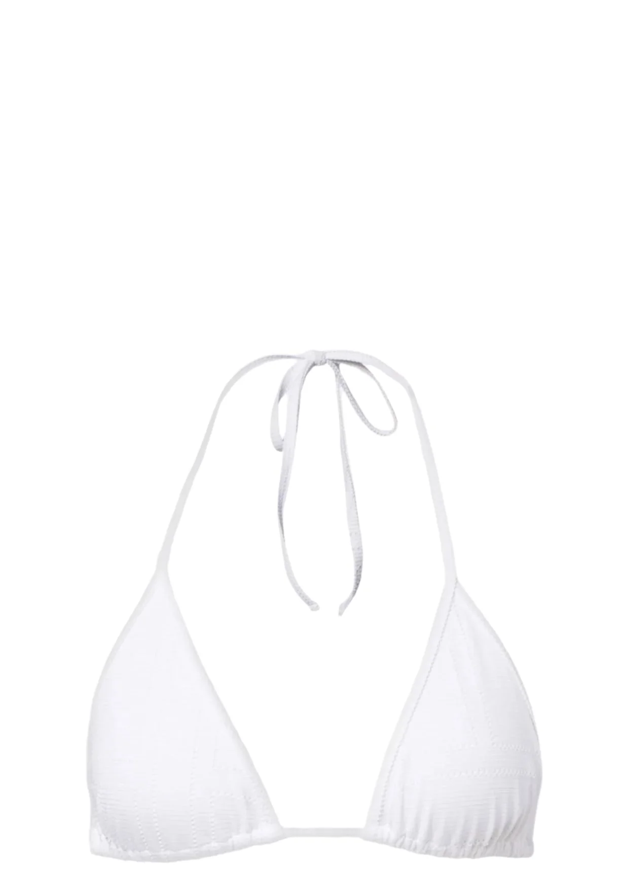 Monogram Pointelle Bikini Top