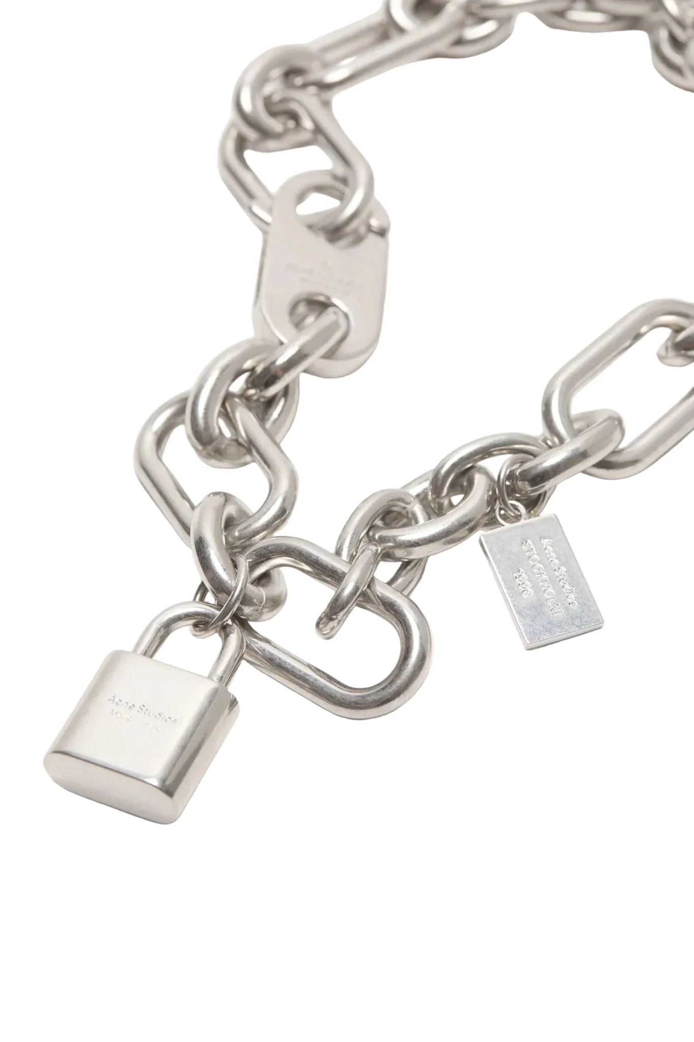 Padlock Chain Necklace - Image 3