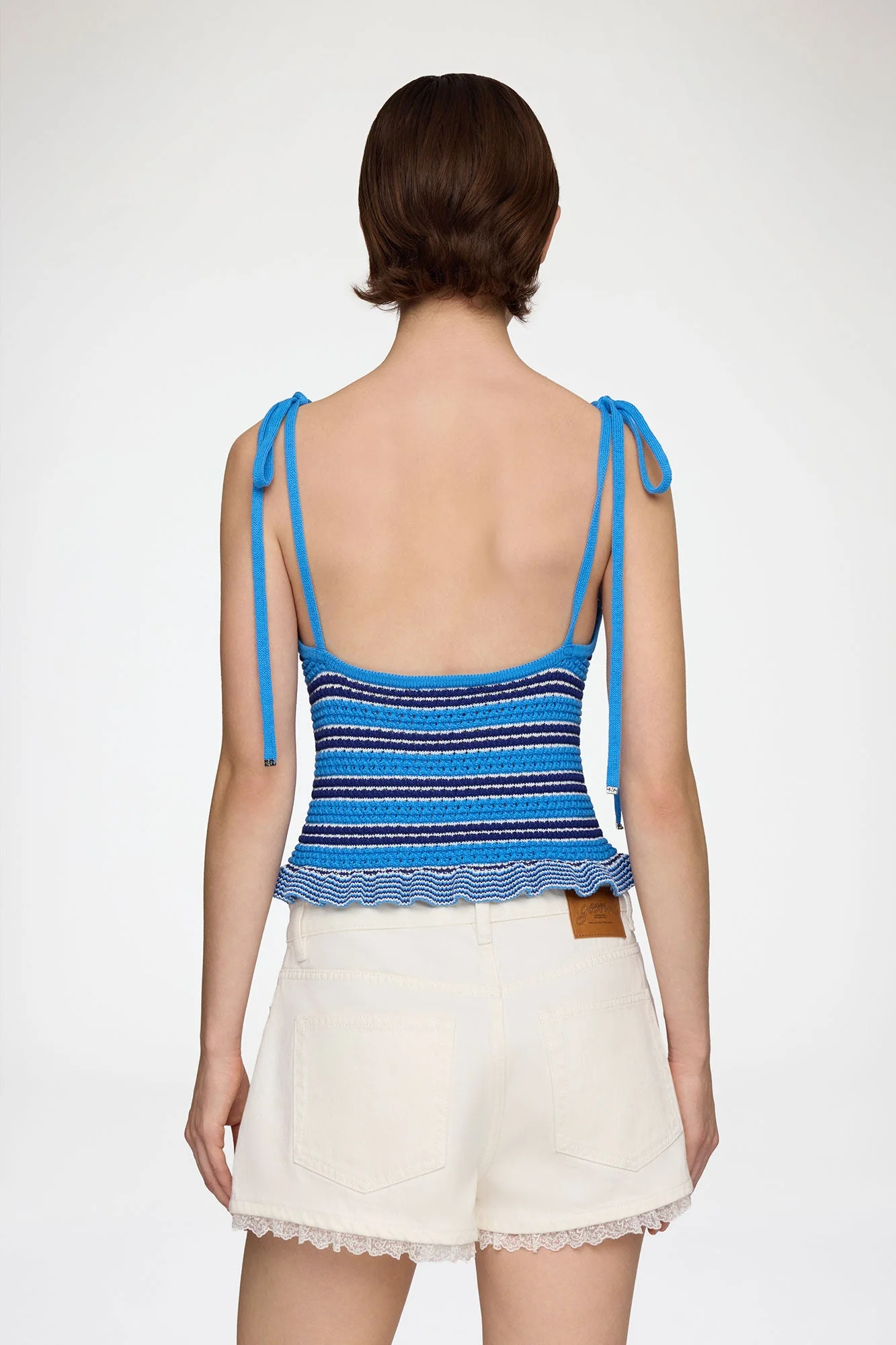 Pointelle Stripe Top - Image 3